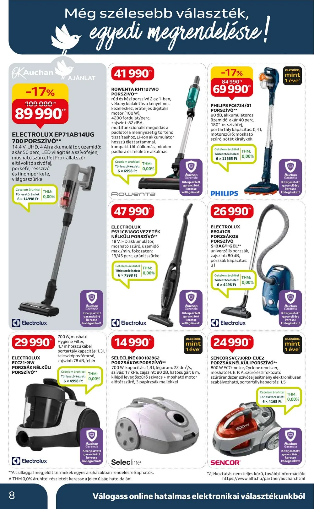 Auchan akciós újság Hipermarket husveti élelmiszer 02.29–03.13 – 8. oldal