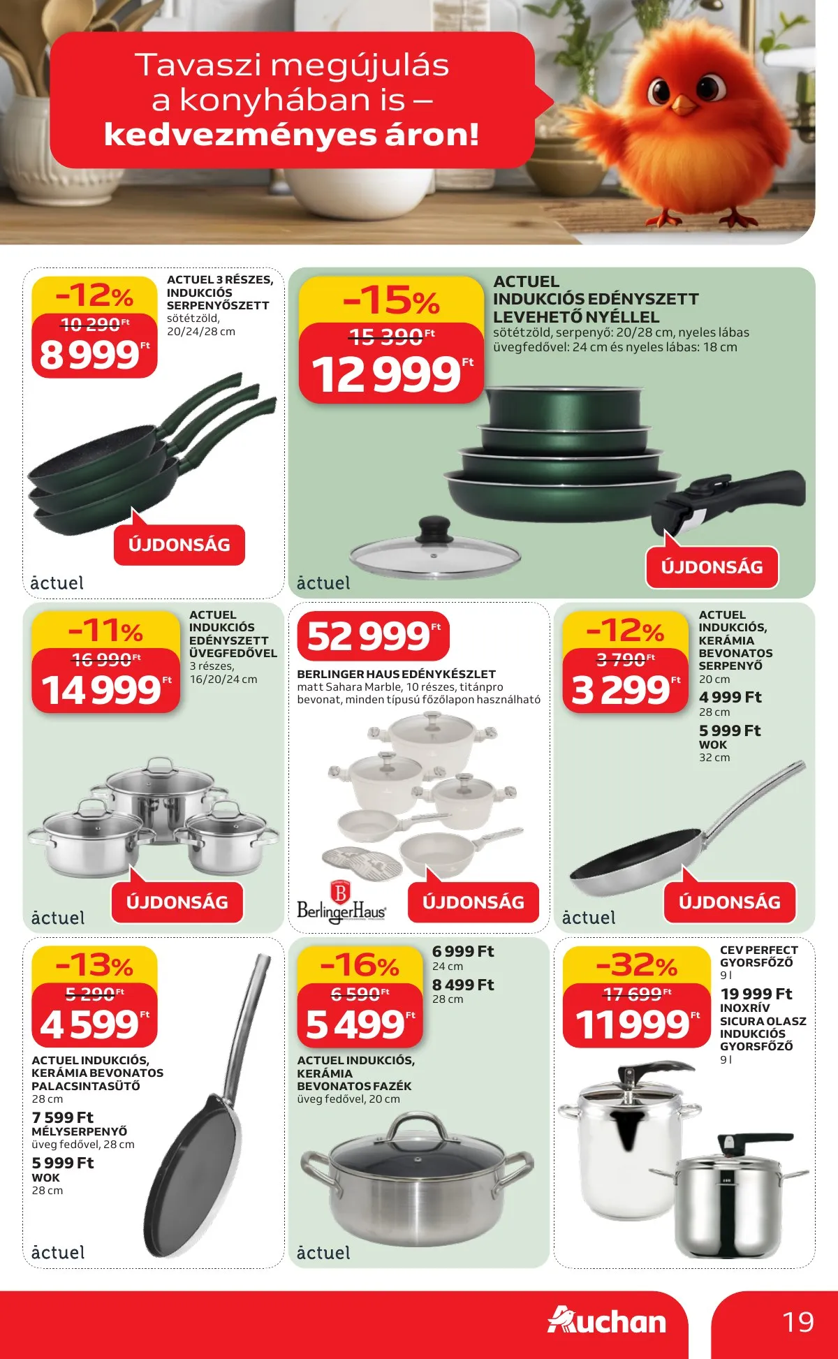 Auchan akciós újság Hipermarket Husveti 02.19–04.04 – 19. oldal