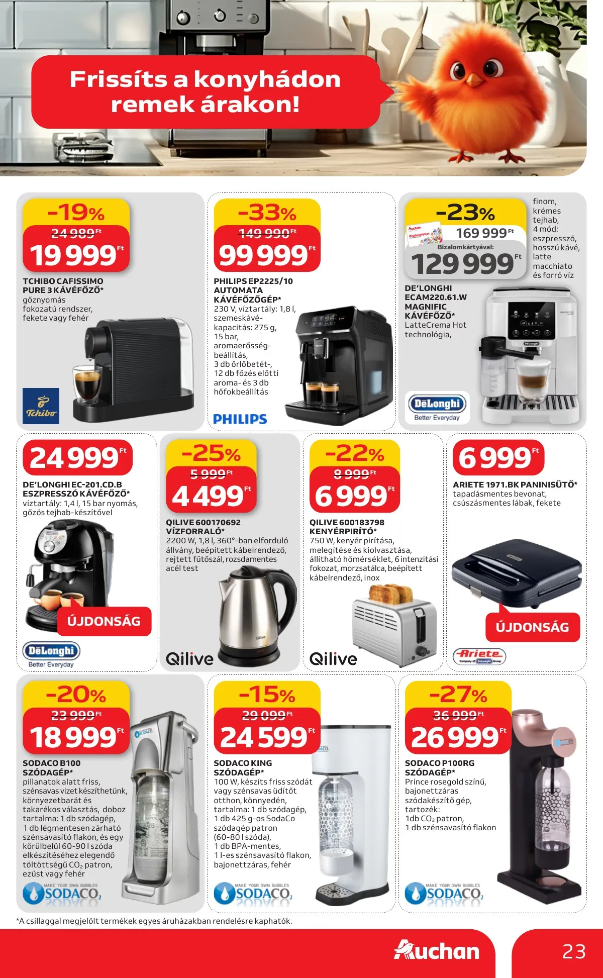 Auchan akciós újság Hipermarket Husveti 02.19–04.04 – 23. oldal