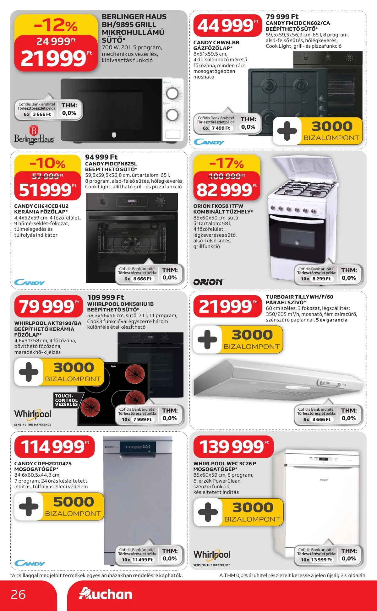Auchan akciós újság Hipermarket Husveti 02.19–04.04 – 26. oldal