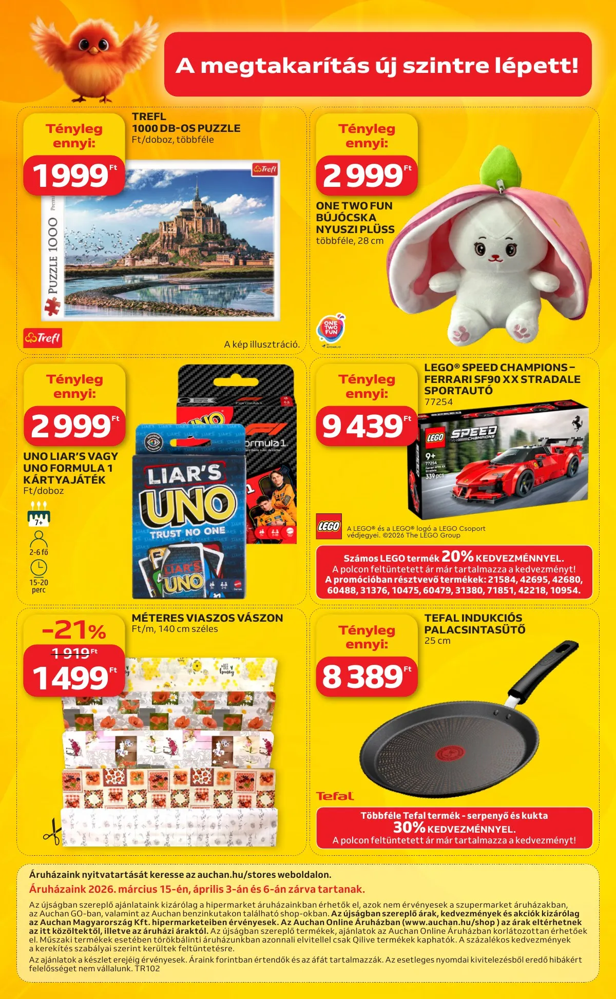 Auchan akciós újság Hipermarket Husveti 02.19–04.04 – 28. oldal