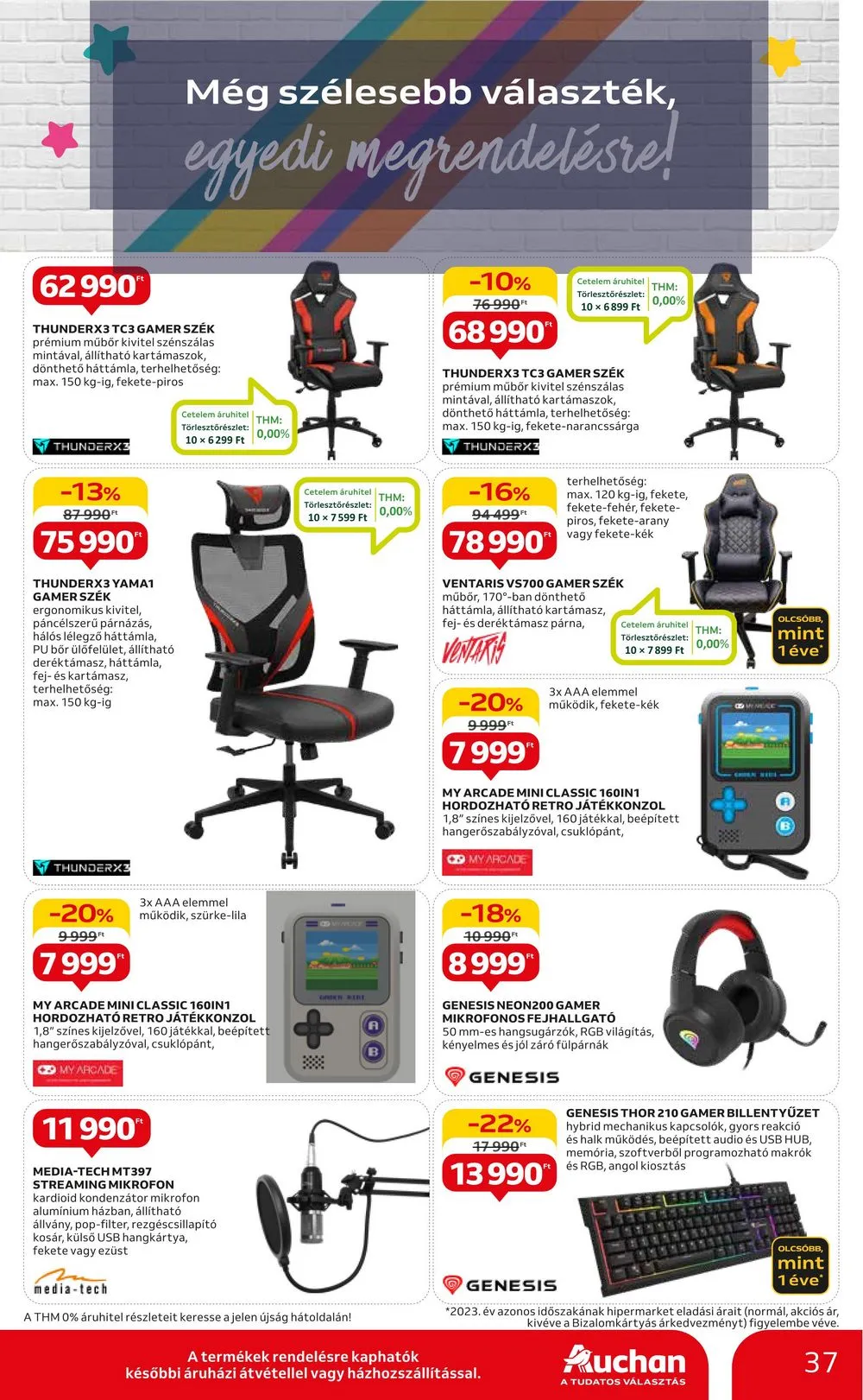Auchan akciós újság Hipermarket Iskola kezdes 08.01–08.14 – 37. oldal