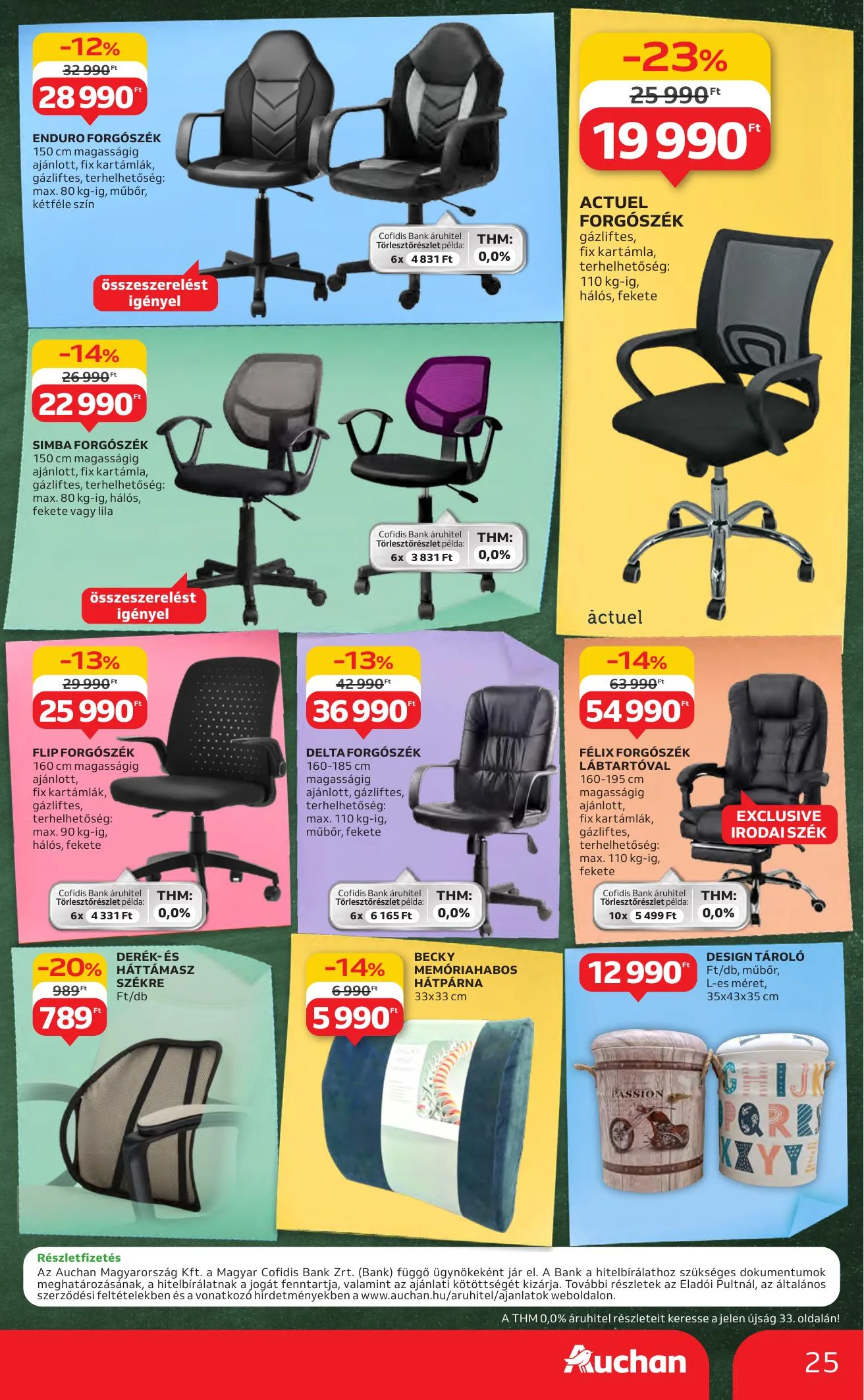 Auchan akciós újság Hipermarket iskolakezdés 07.24–08.06 – 25. oldal