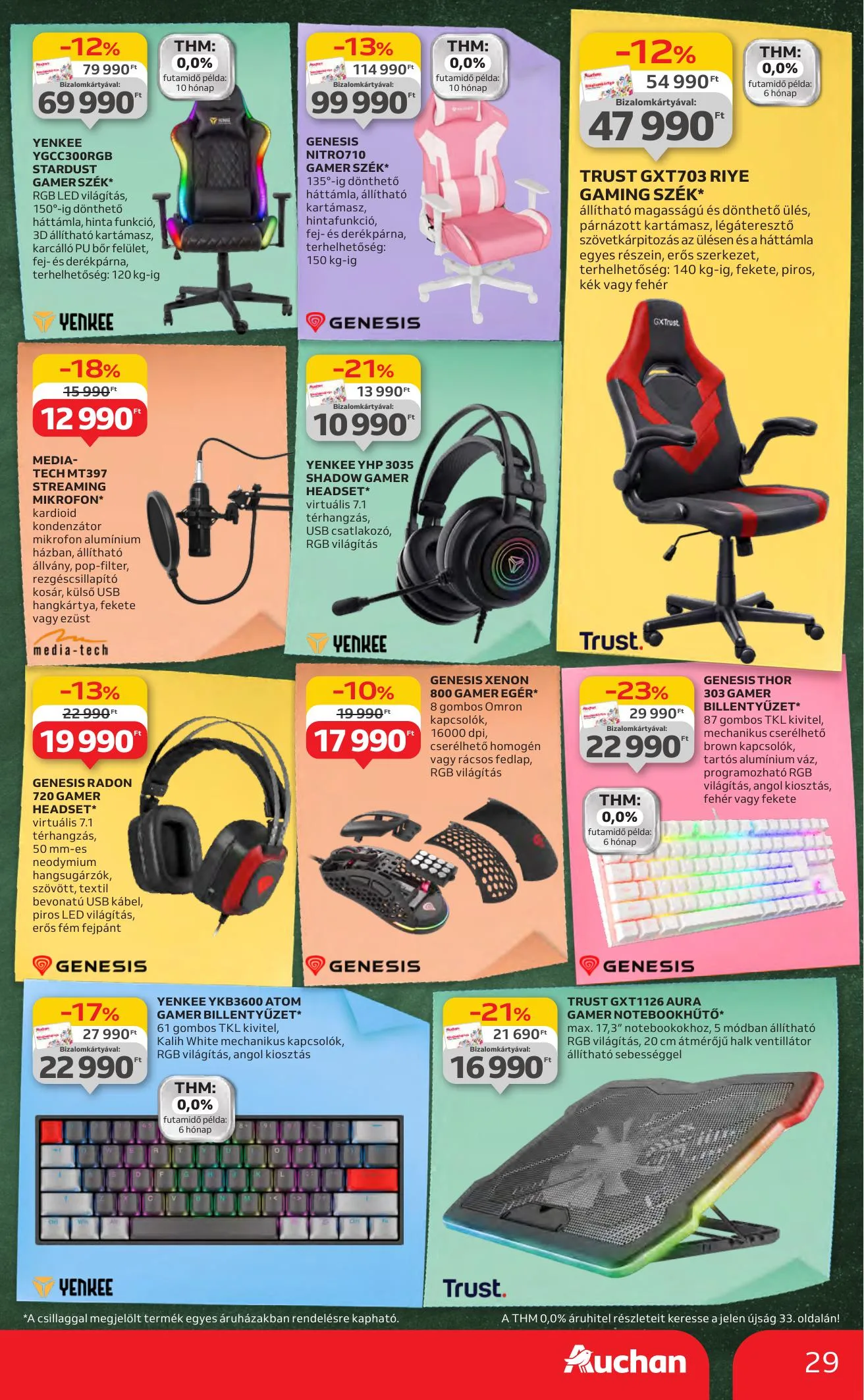 Auchan akciós újság Hipermarket iskolakezdés 07.24–08.06 – 29. oldal