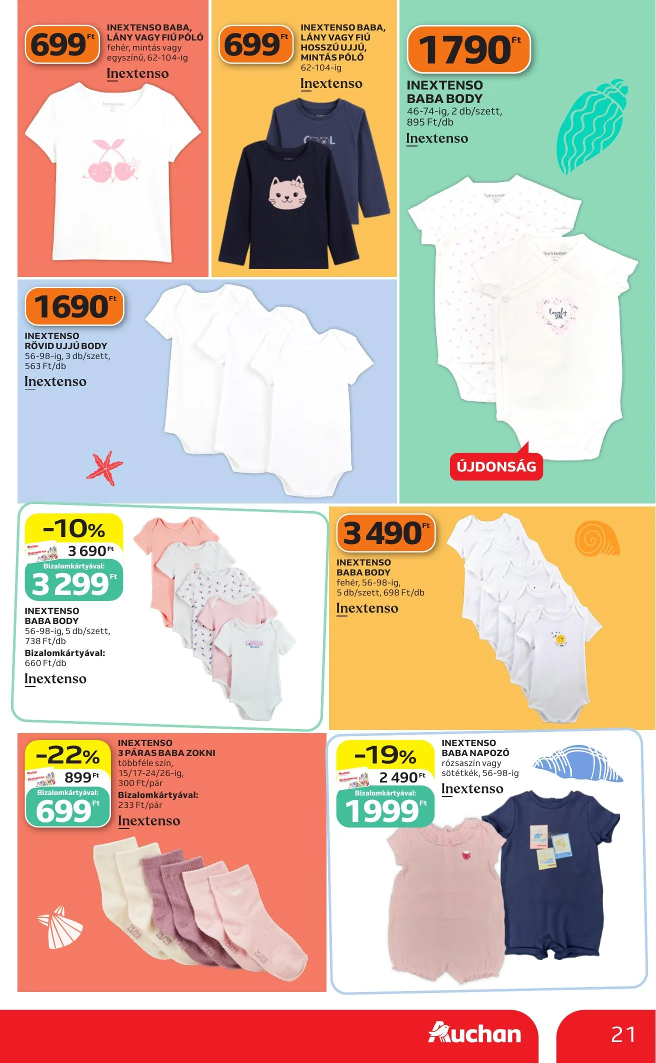 Auchan akciós újság Hipermarket iskolakezdés 07.23–07.29 – 21. oldal