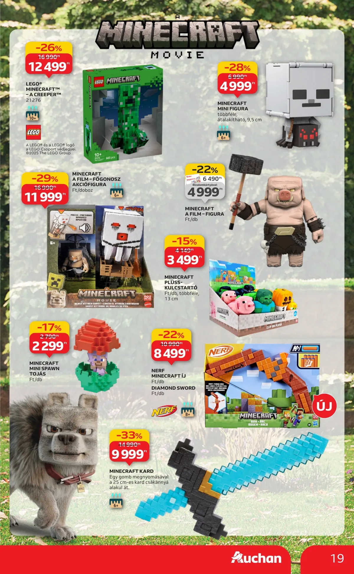 Auchan akciós újság Hipermarket karácsonyi játék 10.23–11.26 – 19. oldal