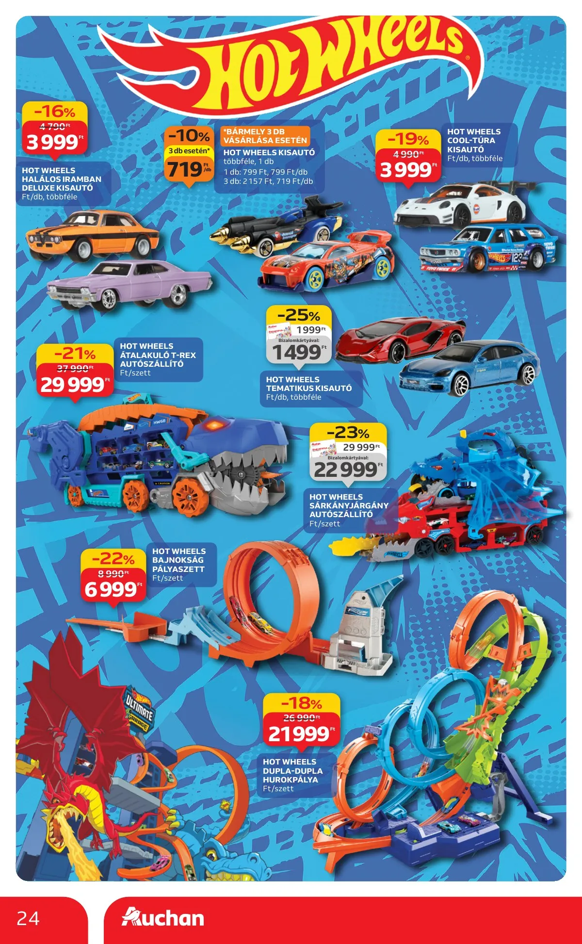 Auchan akciós újság Hipermarket karácsonyi játék 10.23–11.26 – 24. oldal