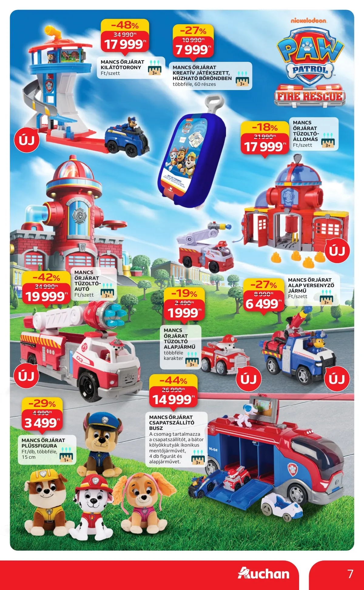 Auchan akciós újság Hipermarket karácsonyi játék 10.23–11.26 – 7. oldal