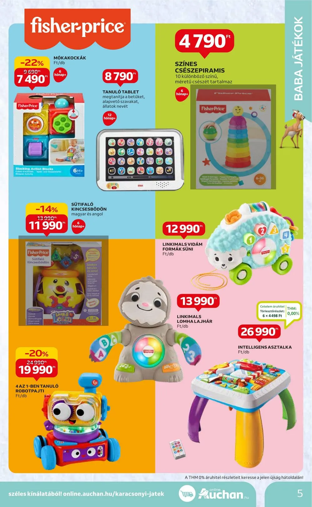 Auchan akciós újság Hipermarket karácsonyi játékok 11.16–11.29 – 5. oldal