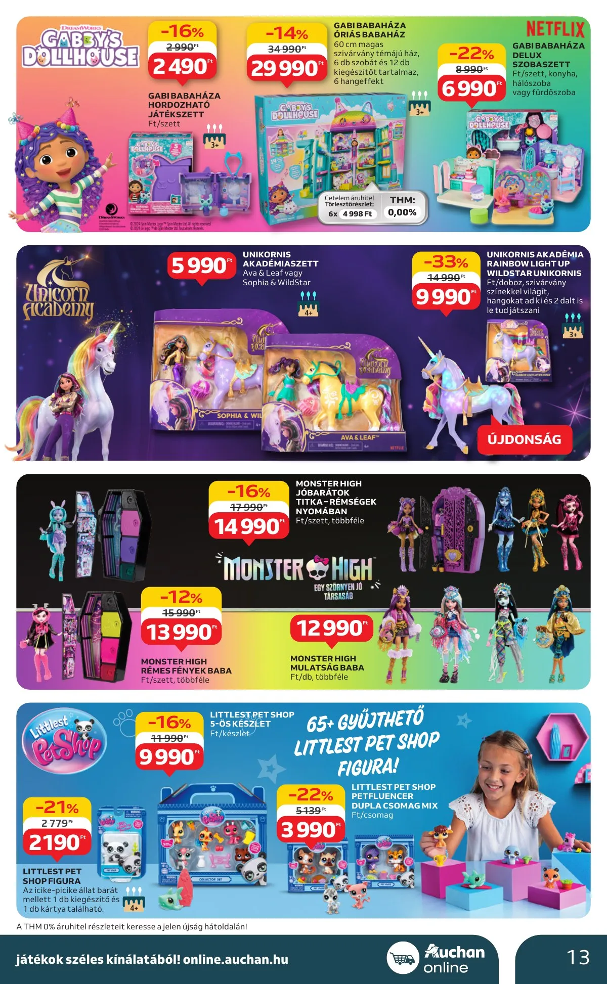 Auchan akciós újság Hipermarket karácsonyi 10.24–11.27 – 13. oldal