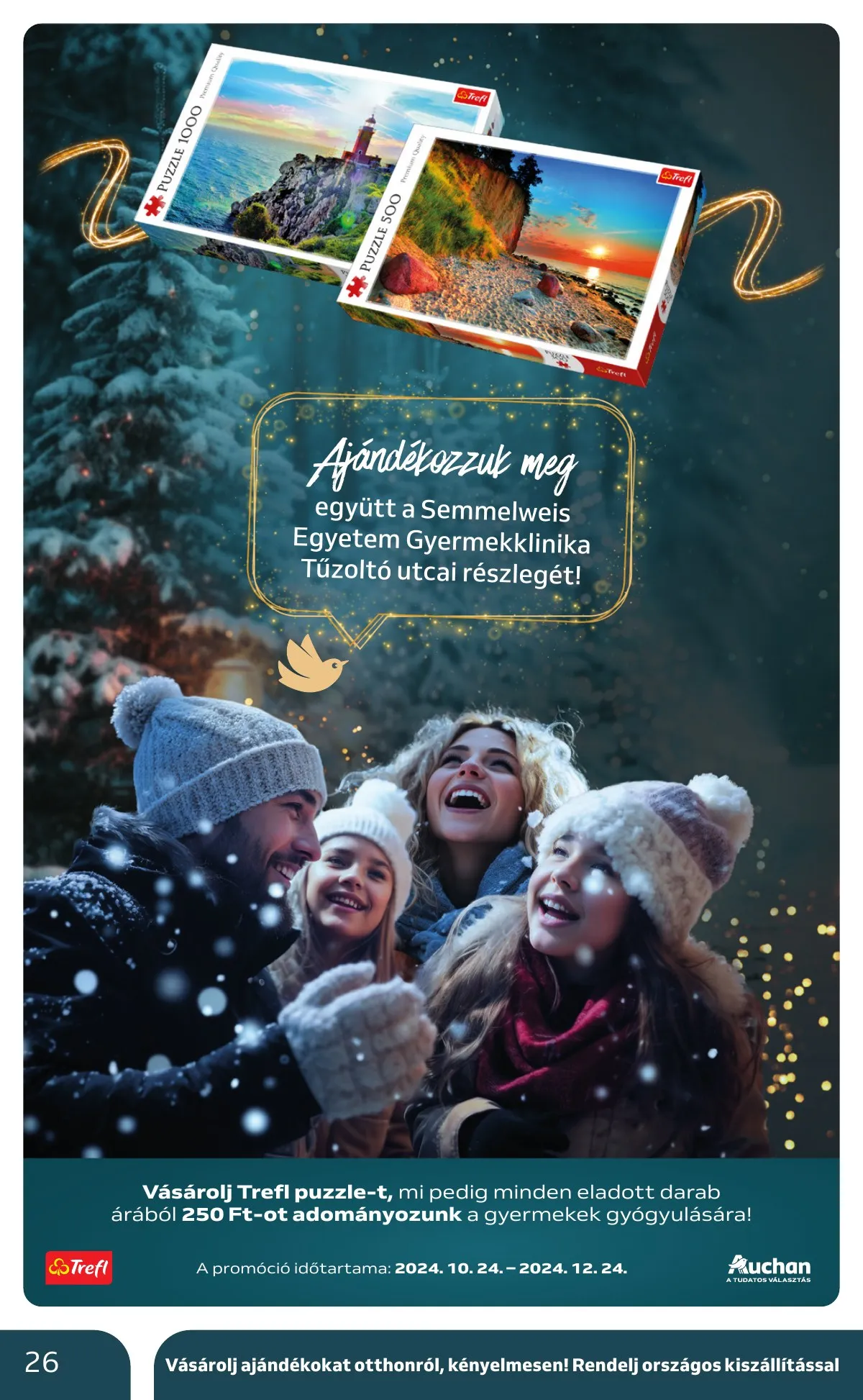 Auchan akciós újság Hipermarket karácsonyi 10.24–11.27 – 26. oldal