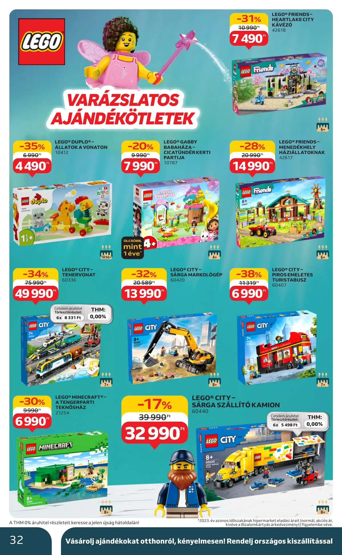 Auchan akciós újság Hipermarket karácsonyi 10.24–11.27 – 32. oldal