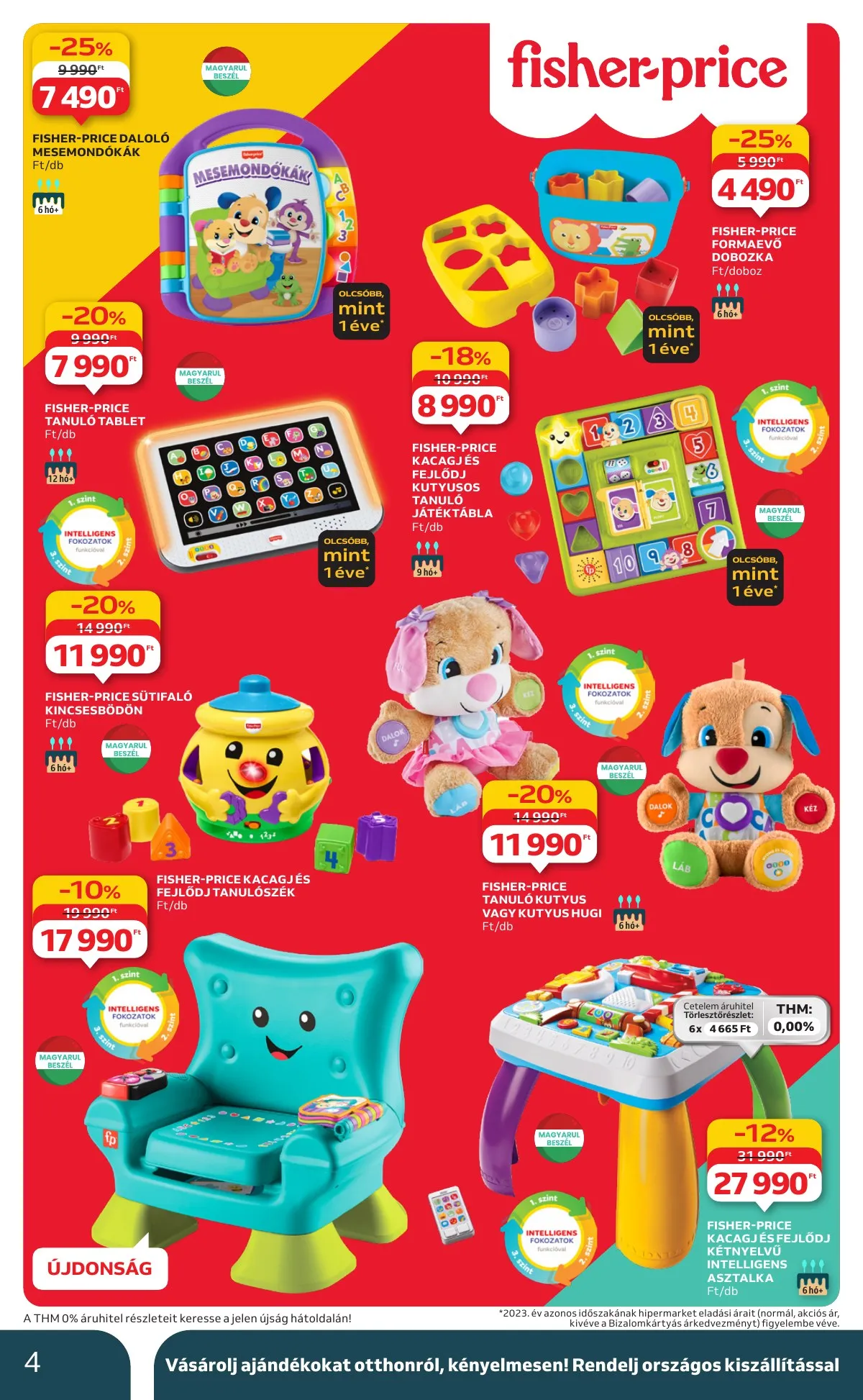 Auchan akciós újság Hipermarket karácsonyi 10.24–11.27 – 4. oldal