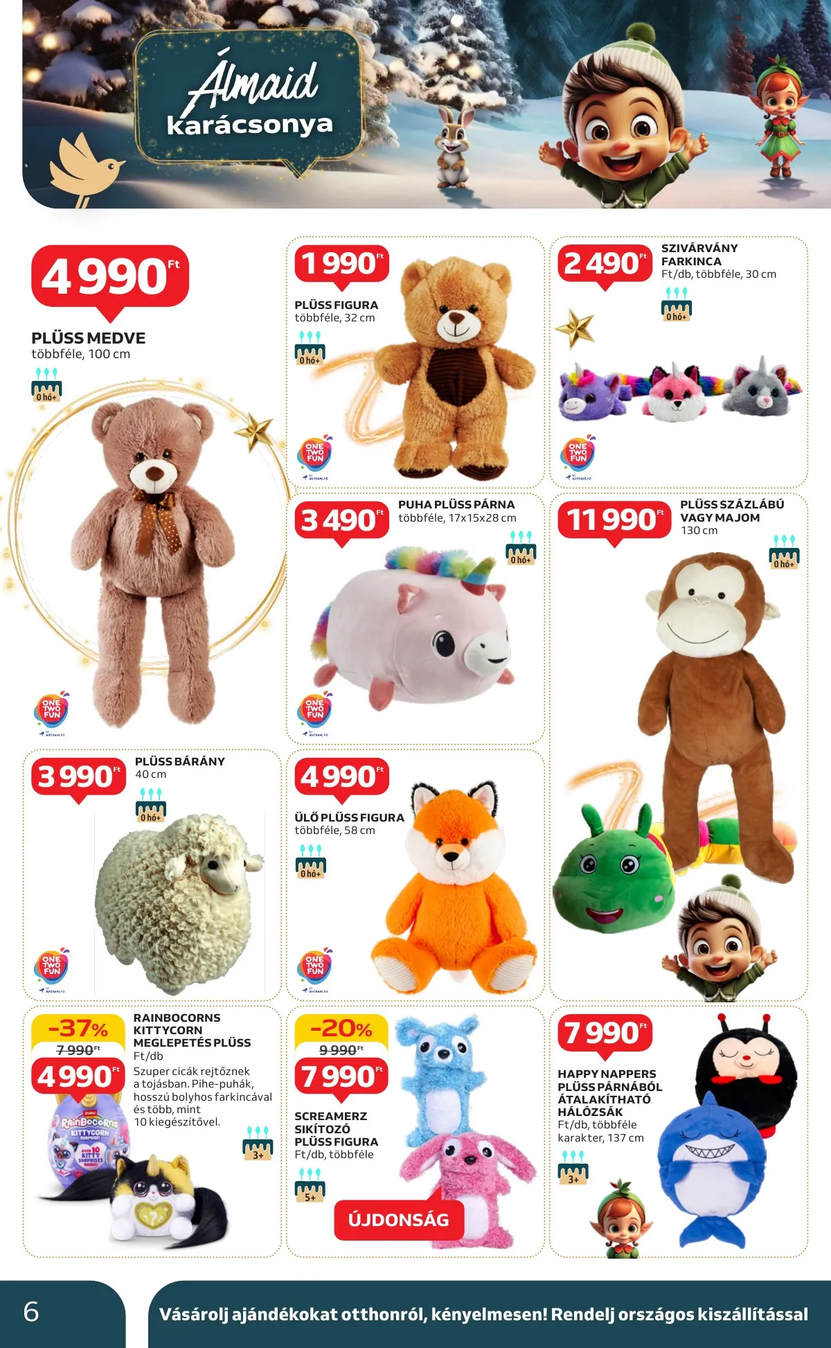 Auchan akciós újság Hipermarket karácsonyi 10.24–11.27 – 6. oldal
