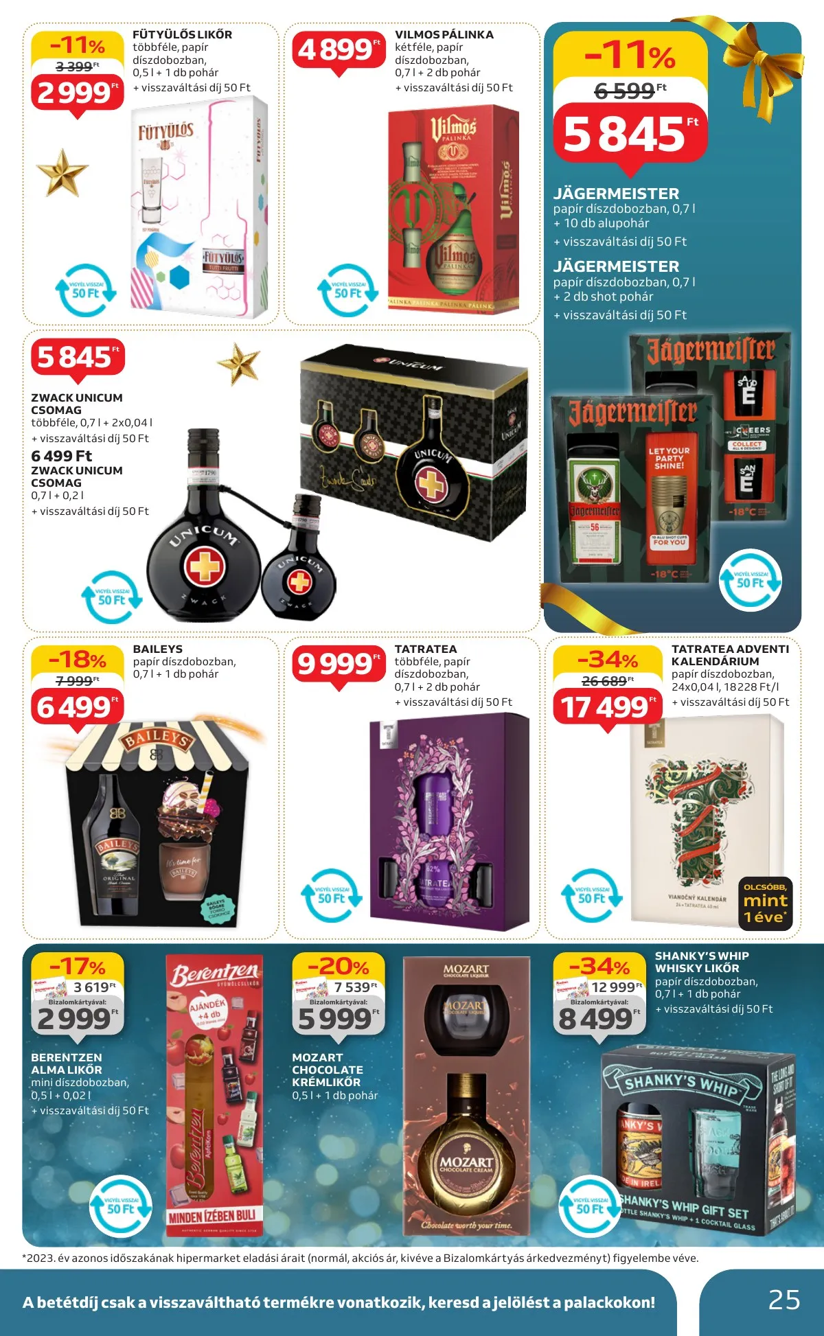 Auchan akciós újság Hipermarket karácsonyi 11.21–11.27 – 25. oldal
