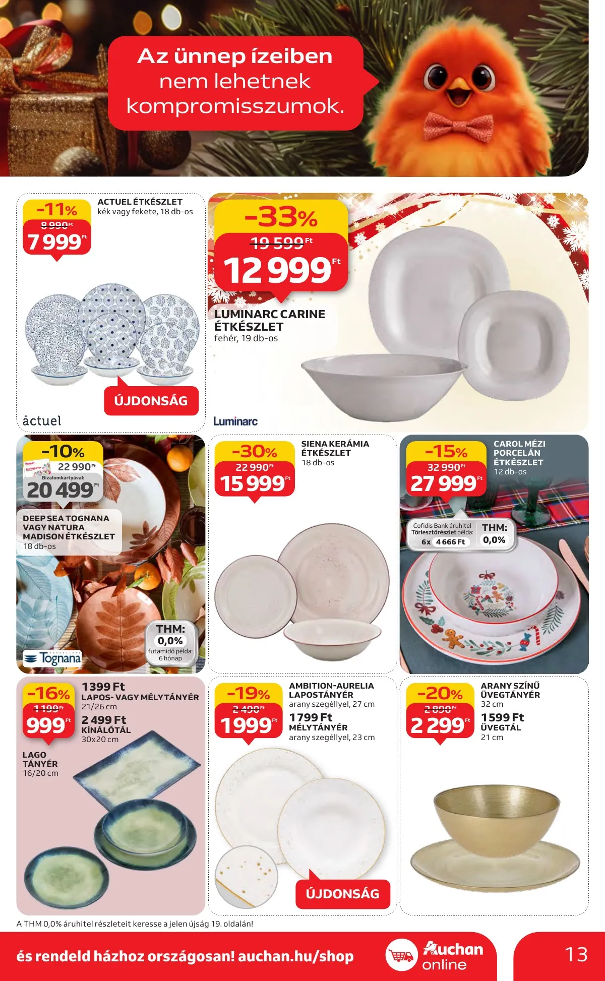 Auchan akciós újság Hipermarket karácsonyi 11.13–12.24 – 13. oldal