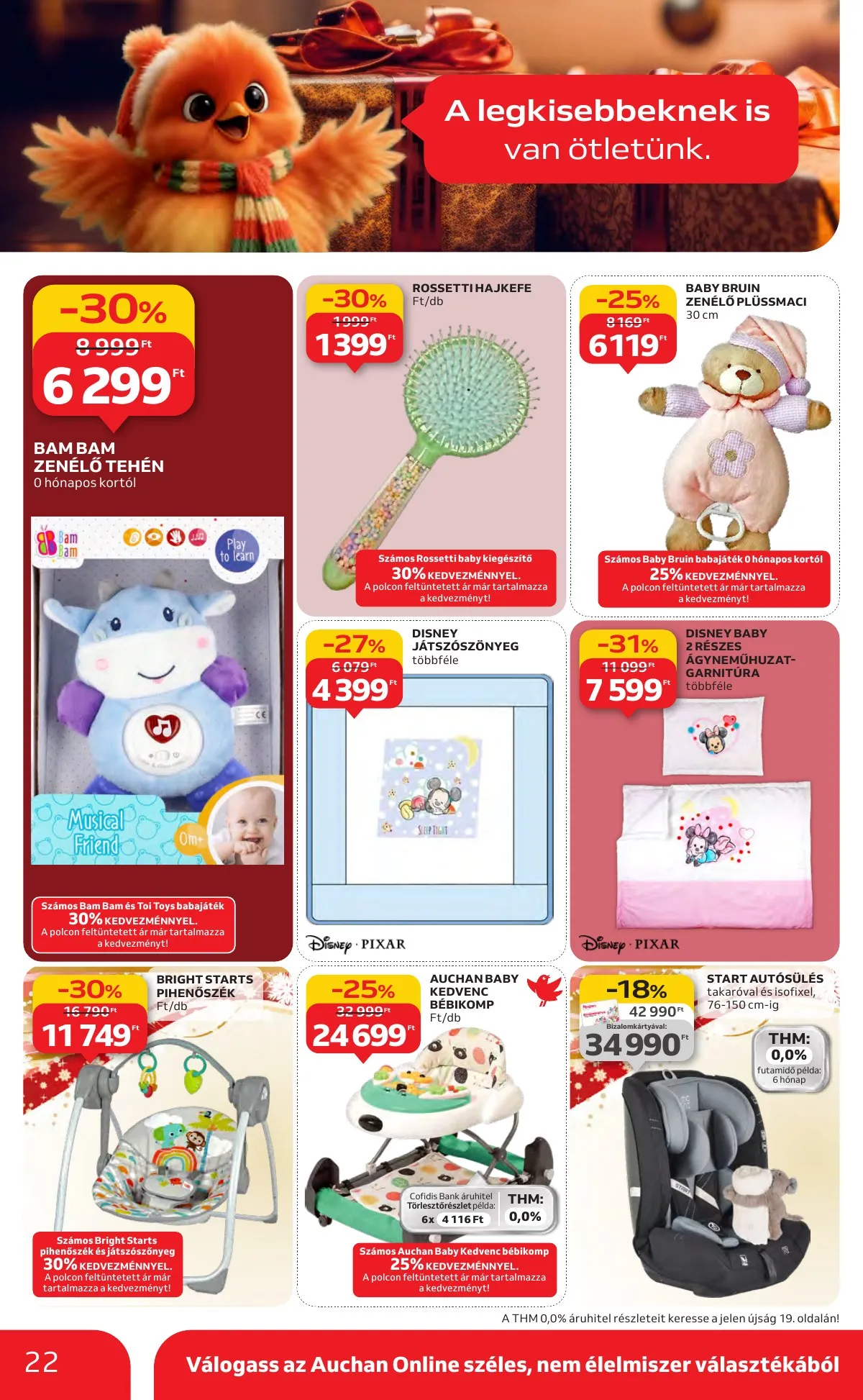 Auchan akciós újság Hipermarket karácsonyi 11.13–12.24 – 22. oldal