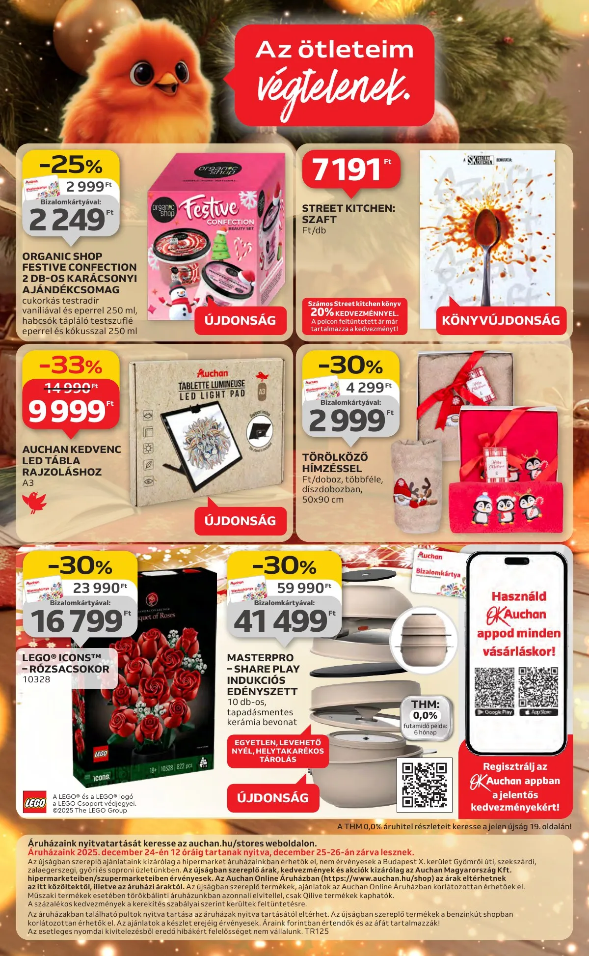 Auchan akciós újság Hipermarket karácsonyi 11.13–12.24 – 40. oldal