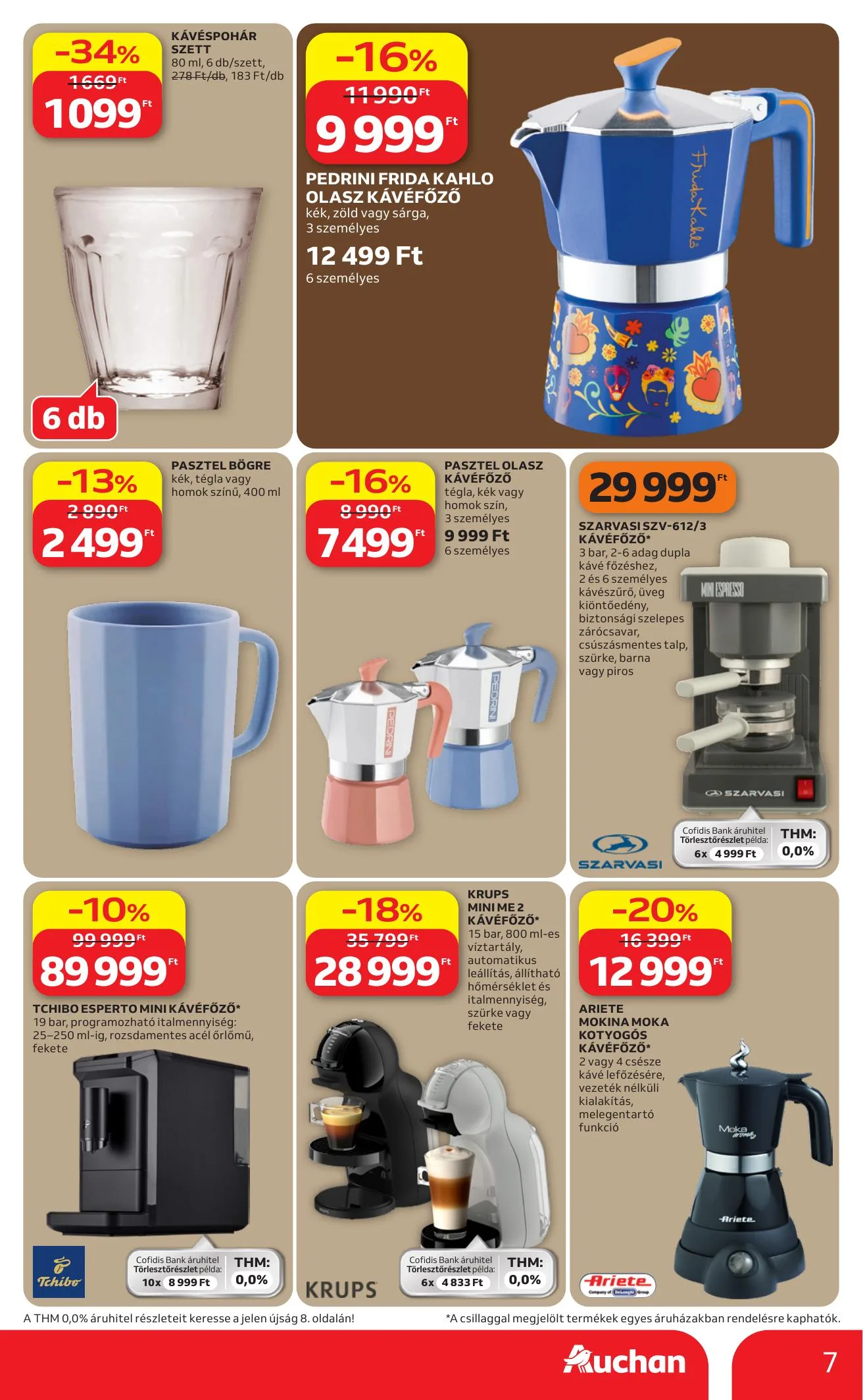 Auchan akciós újság Hipermarket kávé ajánlataink 09.24–10.07 – 7. oldal