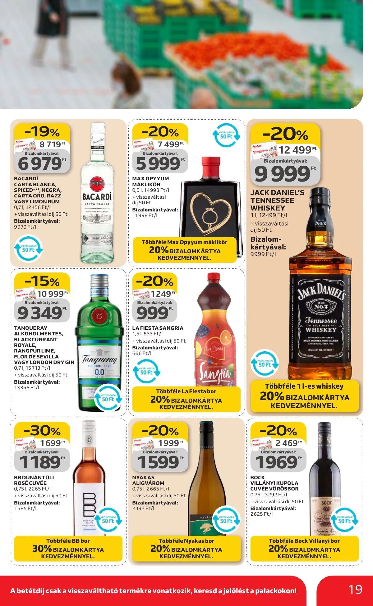 Auchan akciós újság Hipermarket Kedvenc Markaink 02.05–02.18 – 19. oldal