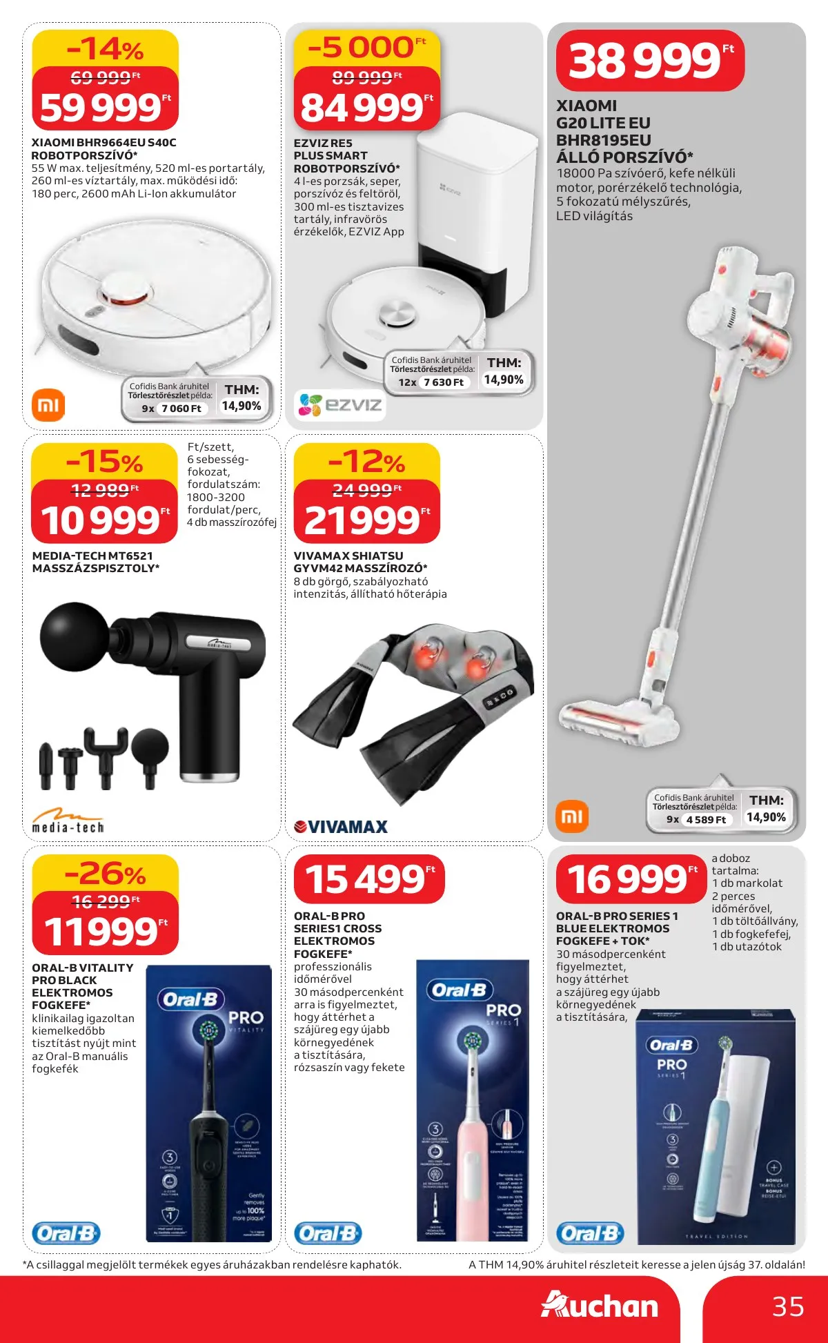 Auchan akciós újság Hipermarket Kedvenc Markaink 02.05–02.18 – 35. oldal