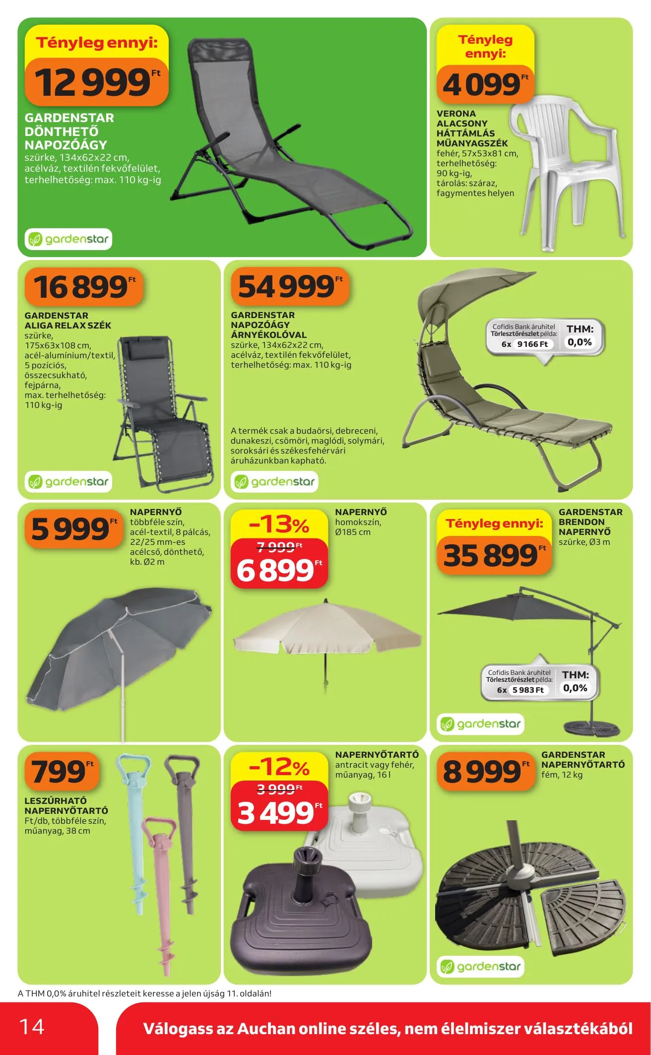 Auchan akciós újság Hipermarket Kerteszet 04.16–05.14 – 14. oldal