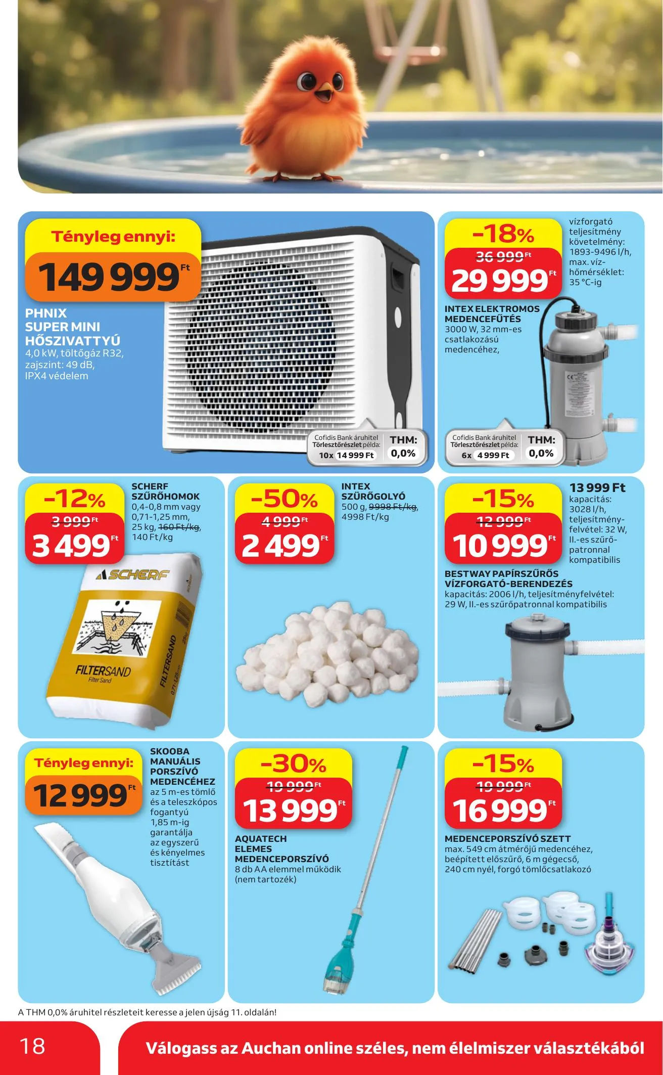Auchan akciós újság Hipermarket Kerteszet 04.16–05.14 – 18. oldal