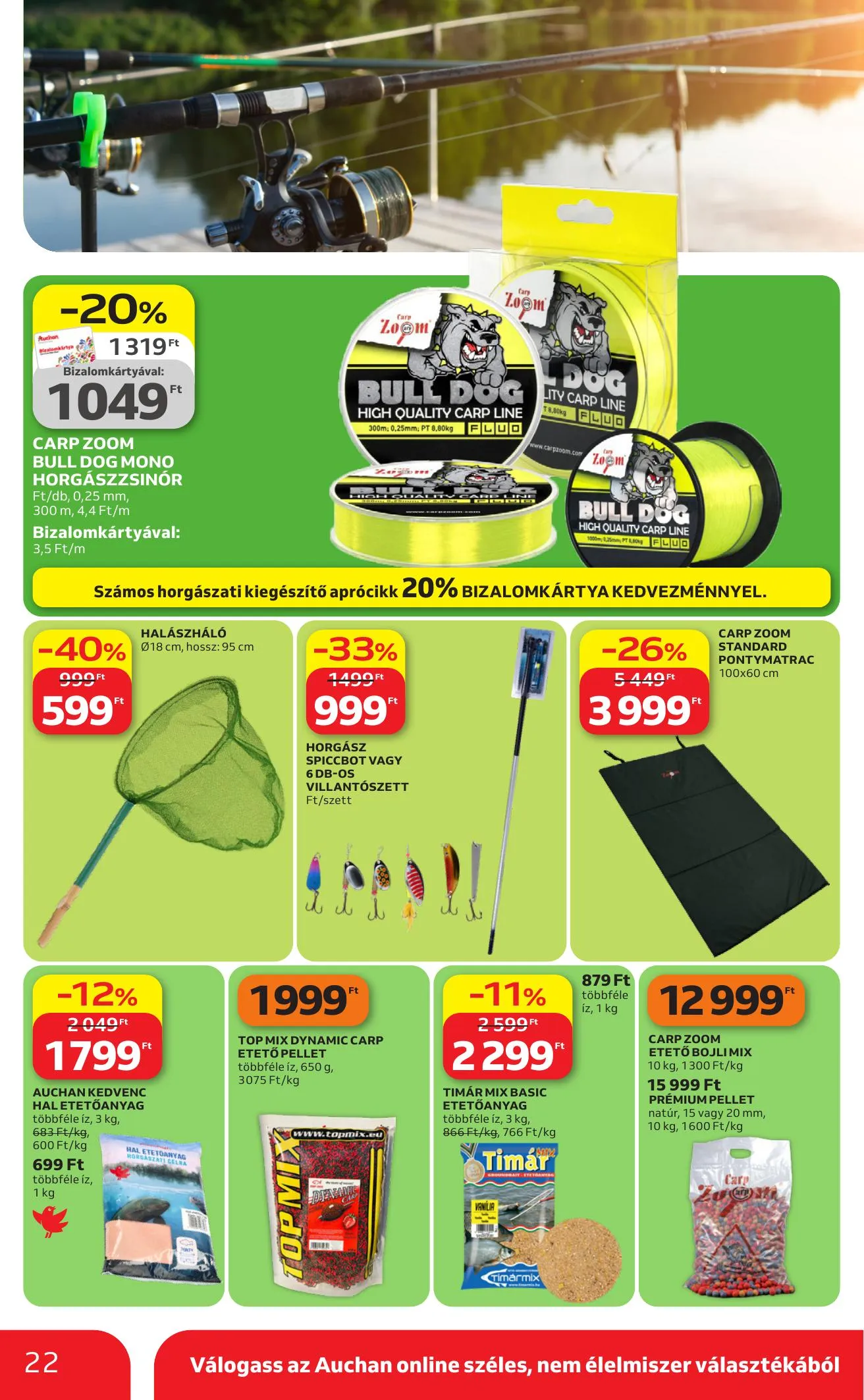 Auchan akciós újság Hipermarket Kerteszet 04.16–05.14 – 22. oldal