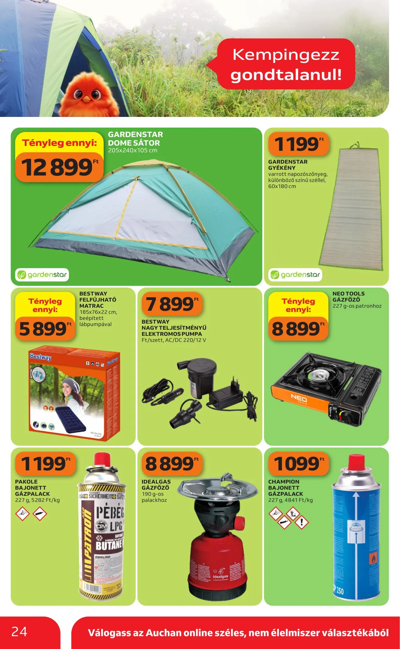 Auchan akciós újság Hipermarket Kerteszet 04.16–05.14 – 24. oldal