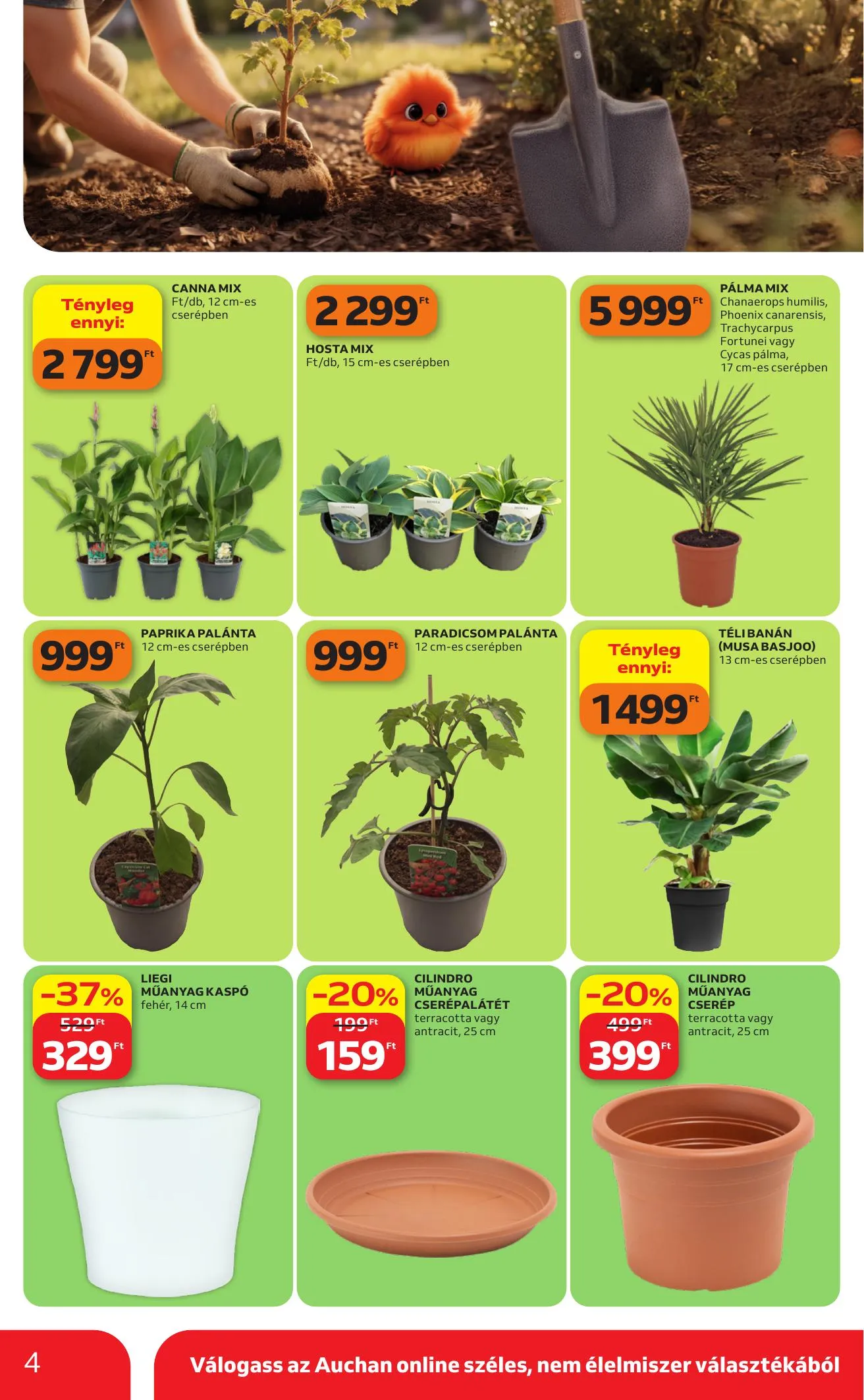 Auchan akciós újság Hipermarket Kerteszet 04.16–05.14 – 4. oldal