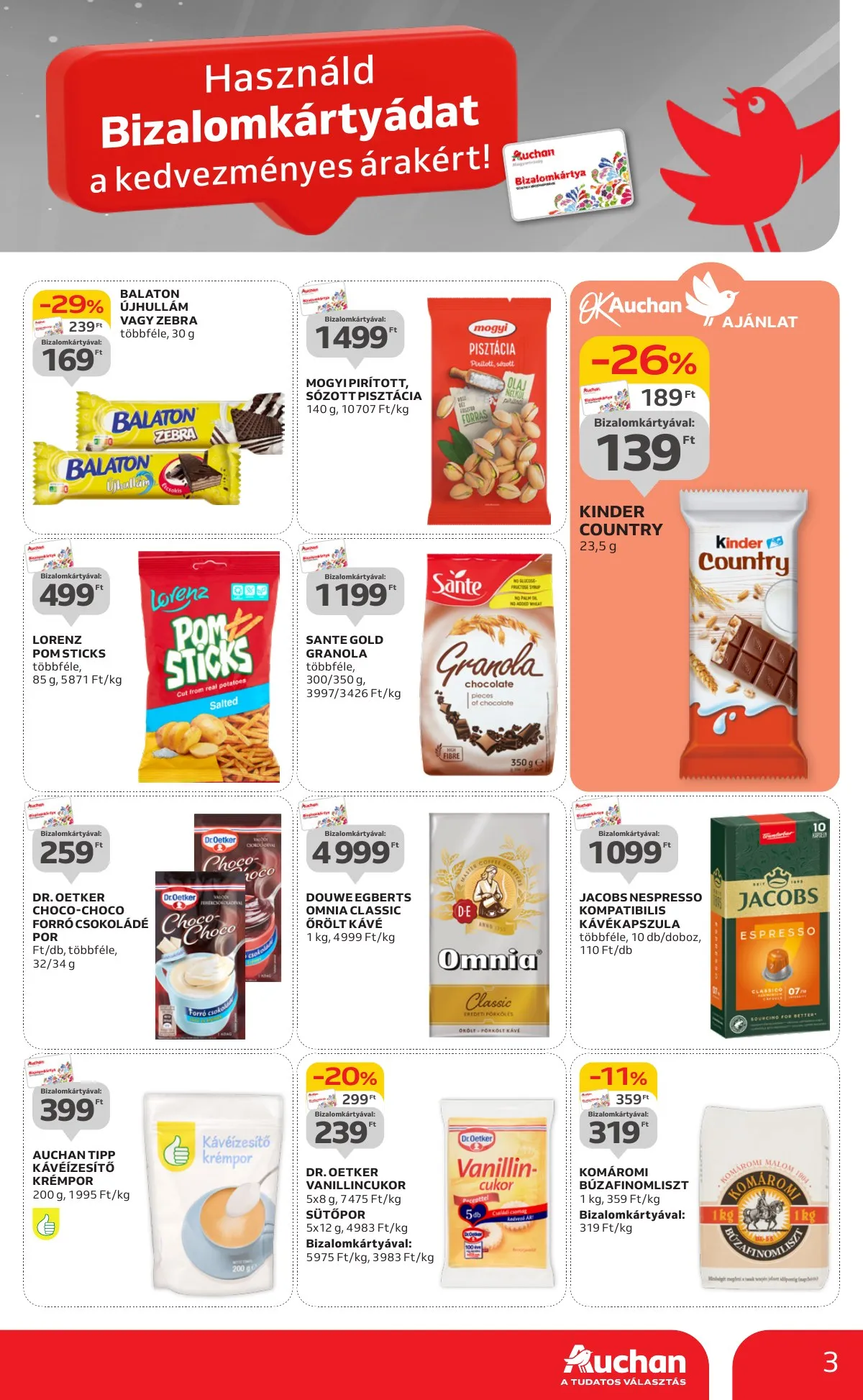 Auchan akciós újság Hipermarket Kethetes 10.03–10.09 – 3. oldal