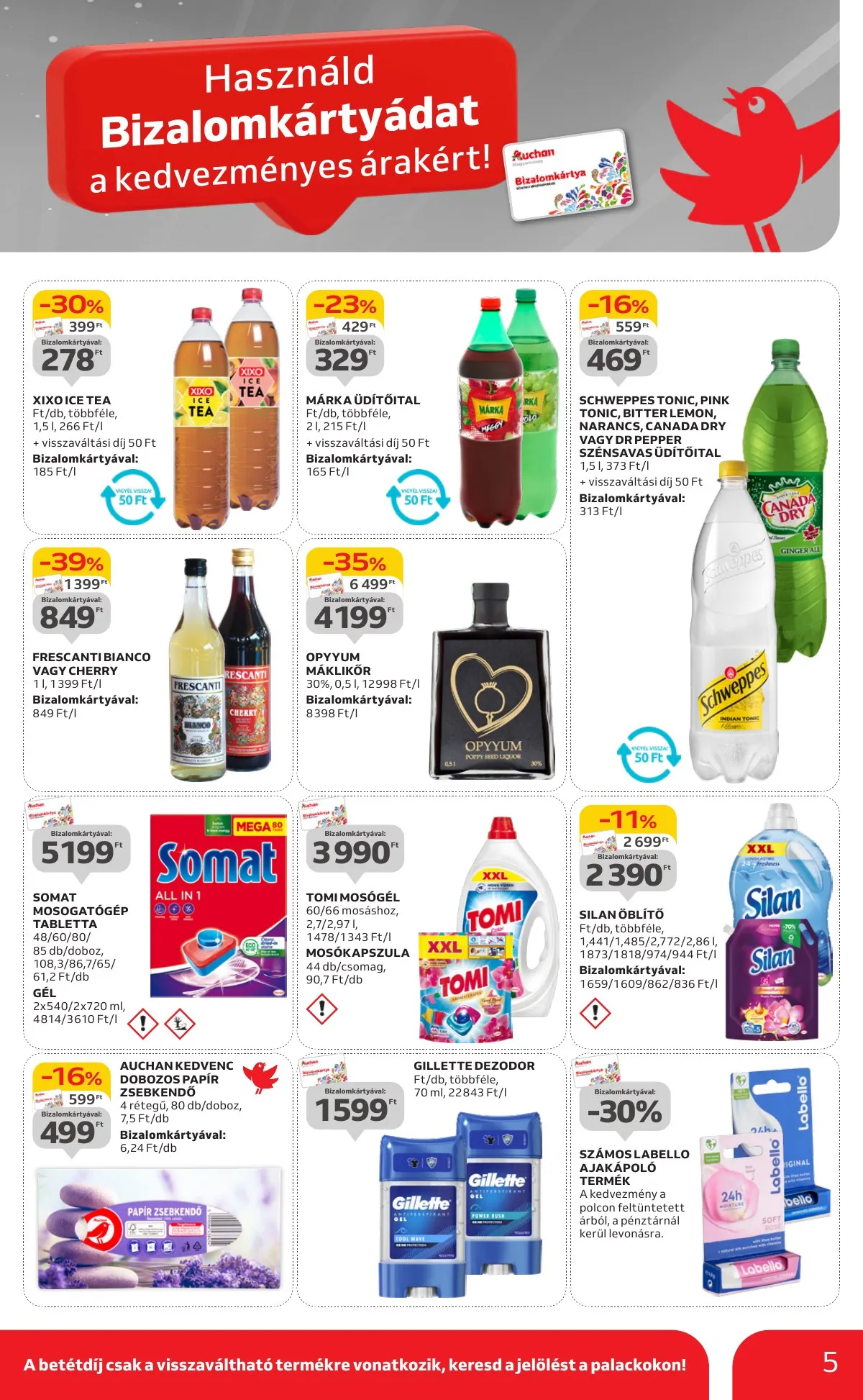 Auchan akciós újság Hipermarket Kethetes 10.03–10.09 – 5. oldal