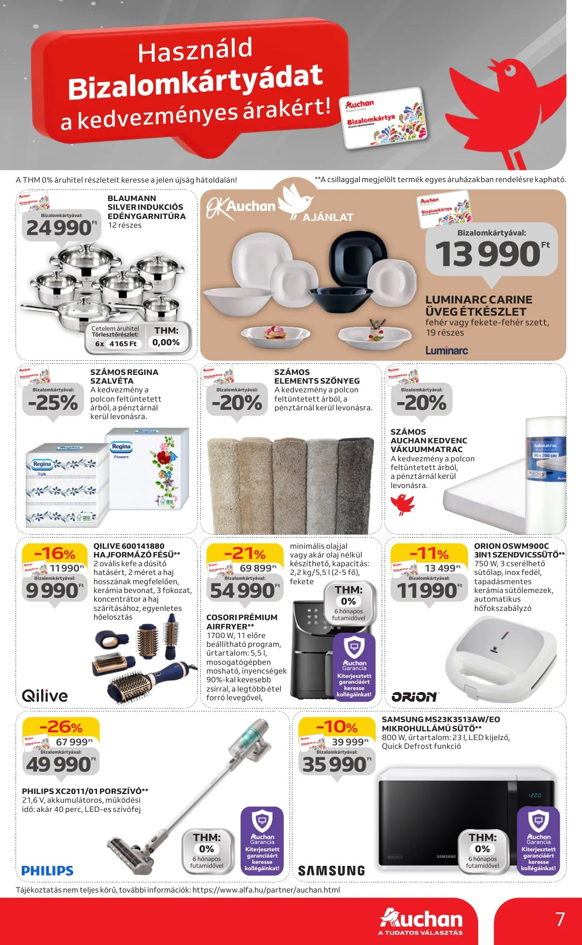 Auchan akciós újság Hipermarket Kethetes 10.03–10.09 – 7. oldal