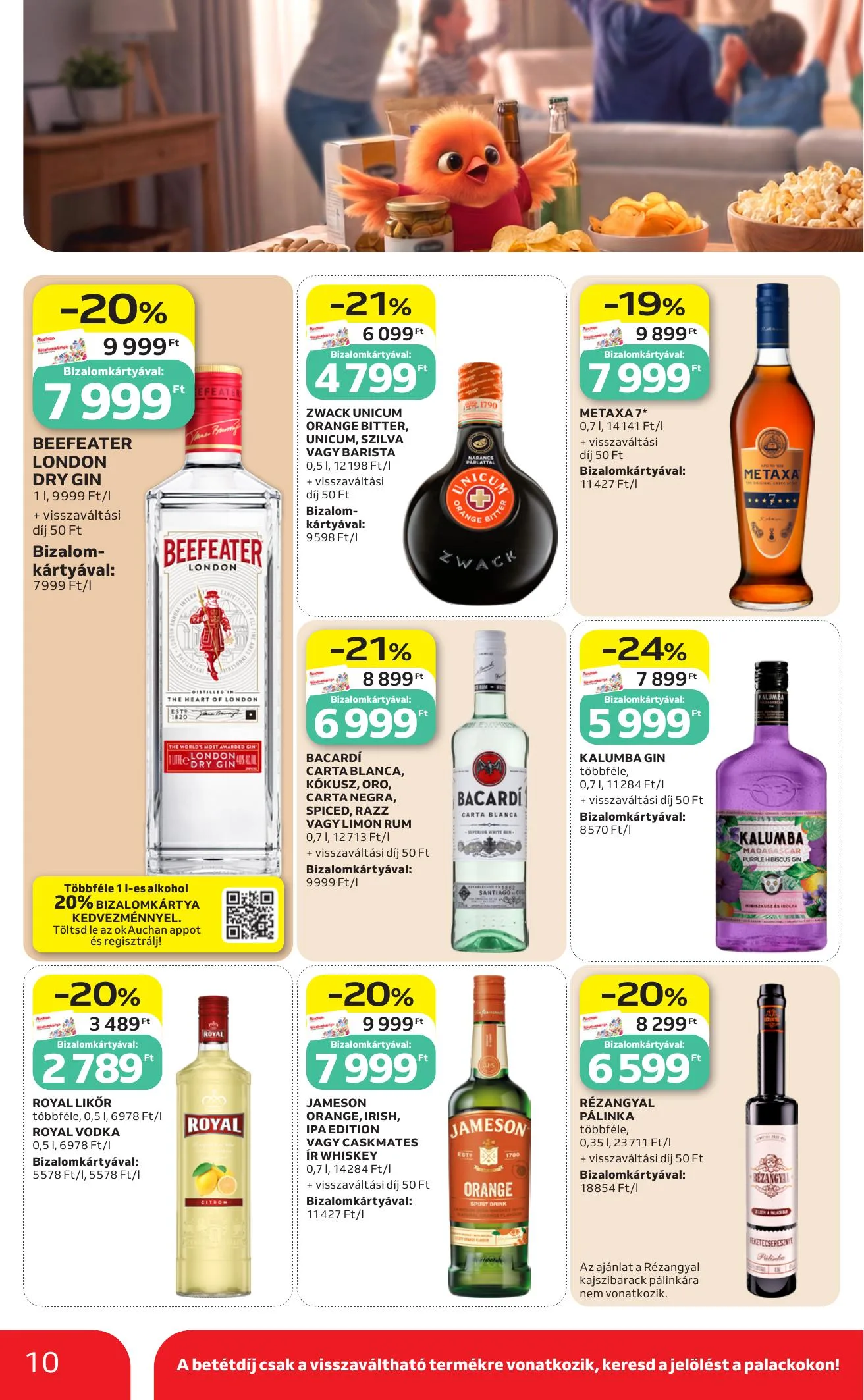 Auchan akciós újság Hipermarket Kethetes 07.09–07.22 – 10. oldal