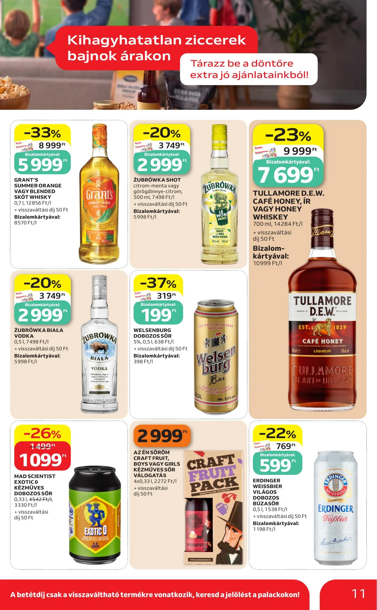 Auchan akciós újság Hipermarket Kethetes 07.09–07.22 – 11. oldal