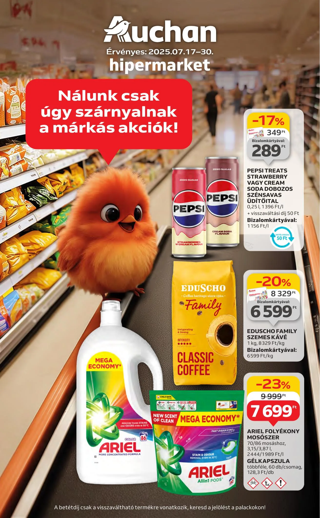 Auchan akciós újság Hipermarket Markas akciók 07.17–07.30