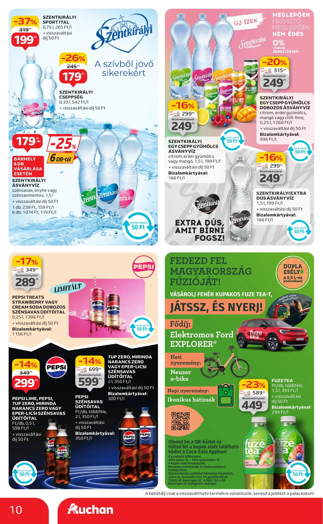 Auchan akciós újság Hipermarket Markas akciók 07.17–07.30 – 10. oldal