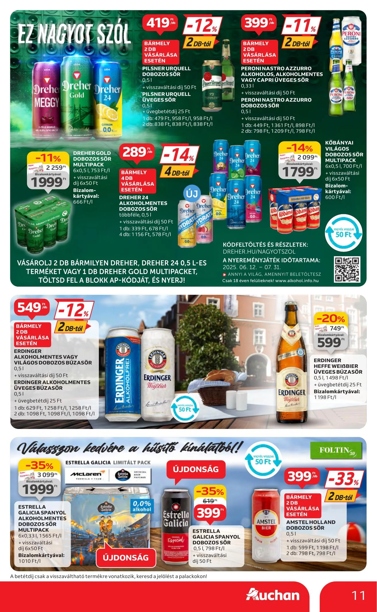 Auchan akciós újság Hipermarket Markas akciók 07.17–07.30 – 11. oldal