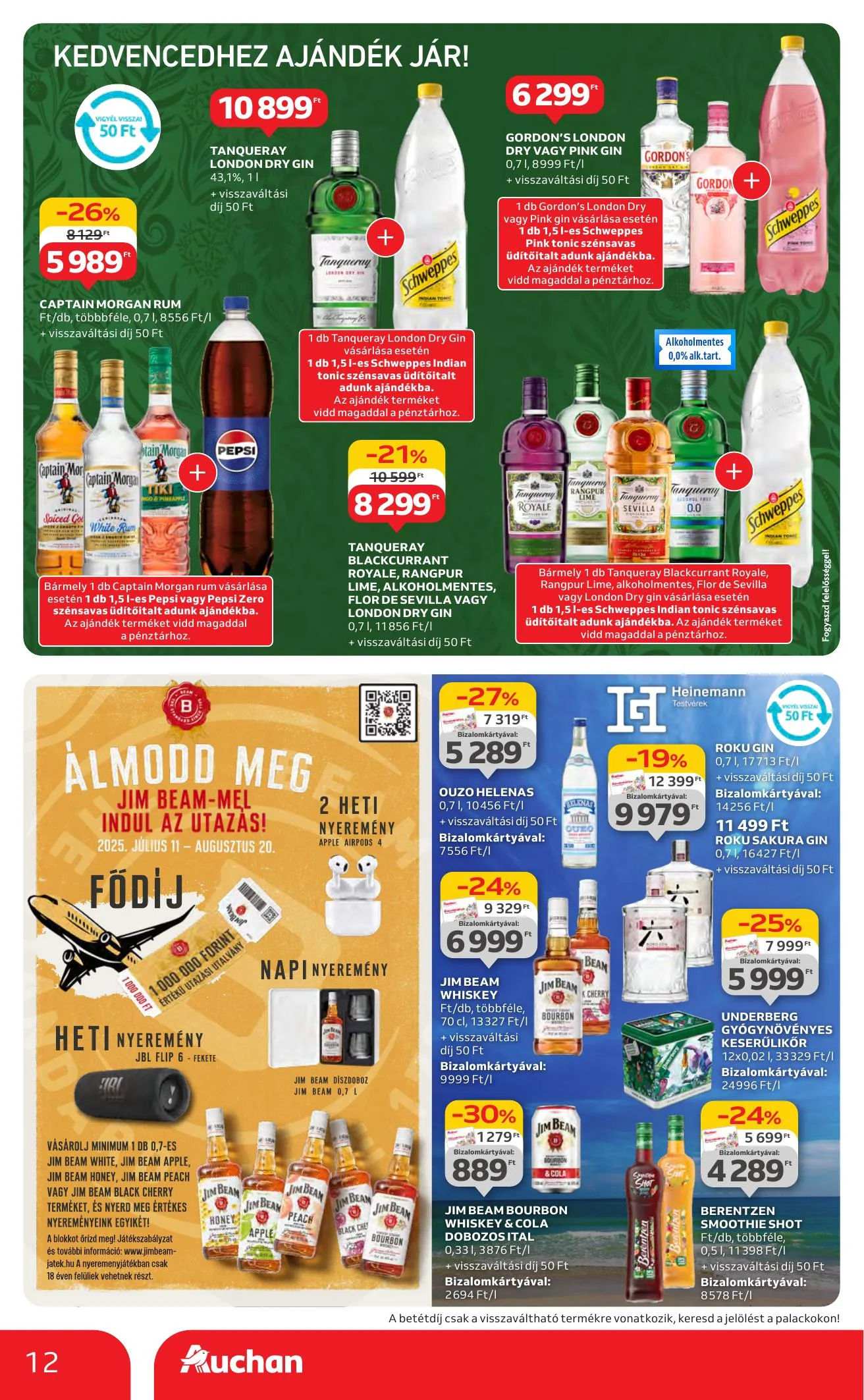 Auchan akciós újság Hipermarket Markas akciók 07.17–07.30 – 12. oldal