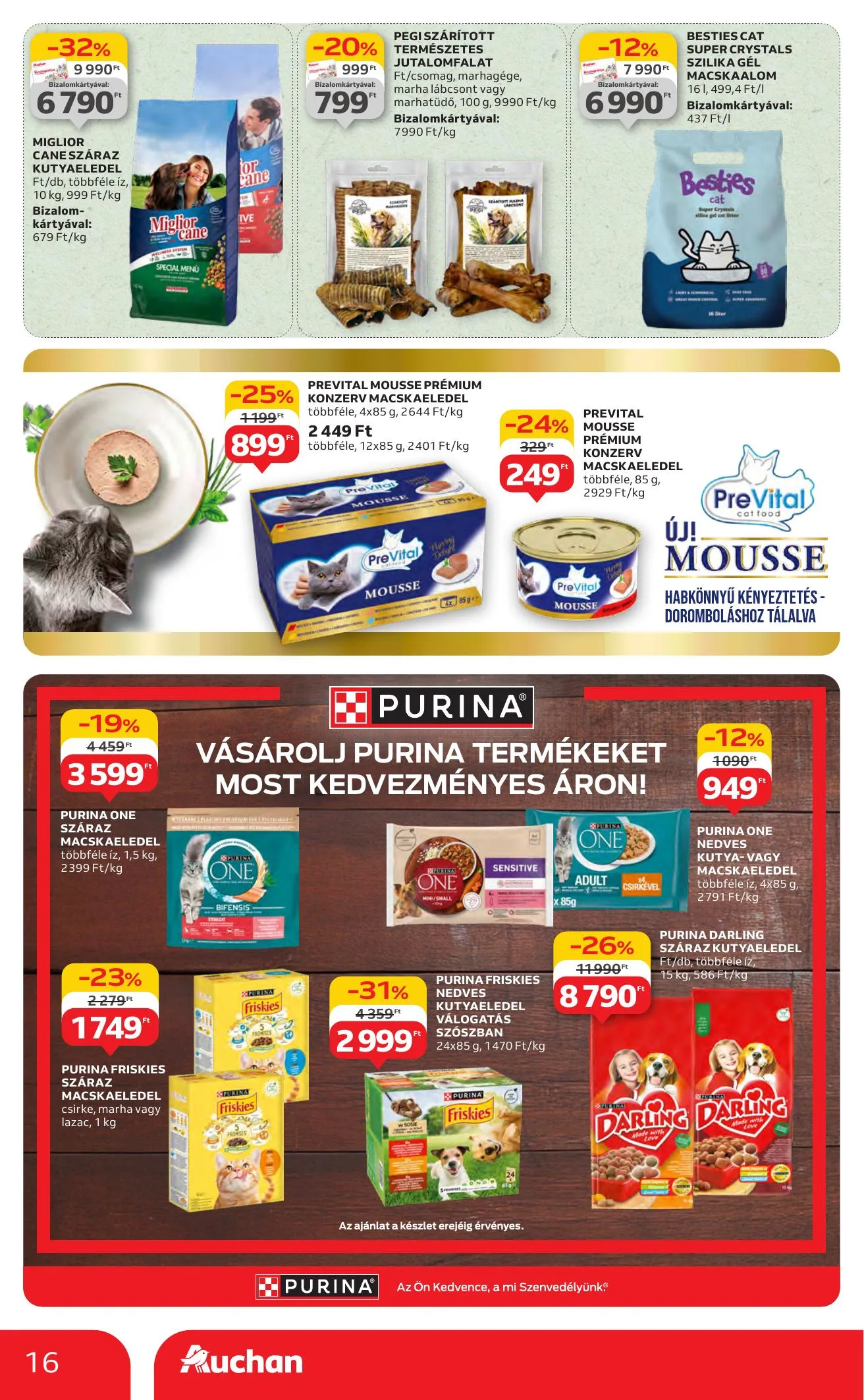 Auchan akciós újság Hipermarket Markas akciók 07.17–07.30 – 16. oldal