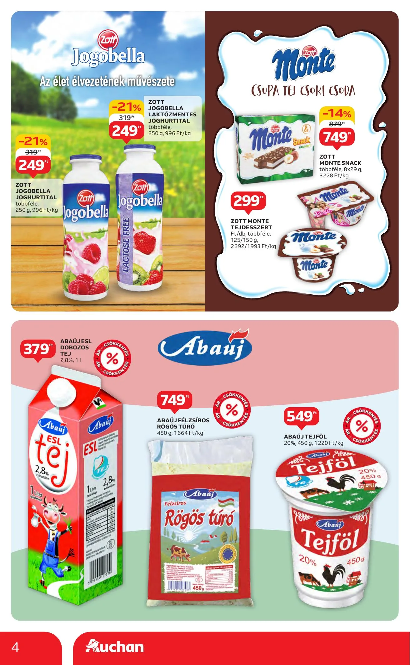 Auchan akciós újság Hipermarket Markas akciók 07.17–07.30 – 4. oldal