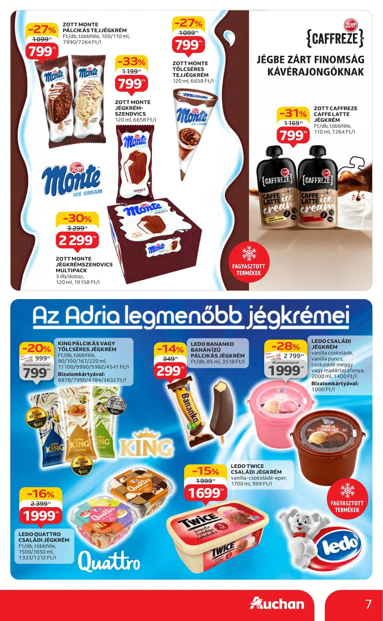 Auchan akciós újság Hipermarket Markas akciók 07.17–07.30 – 7. oldal