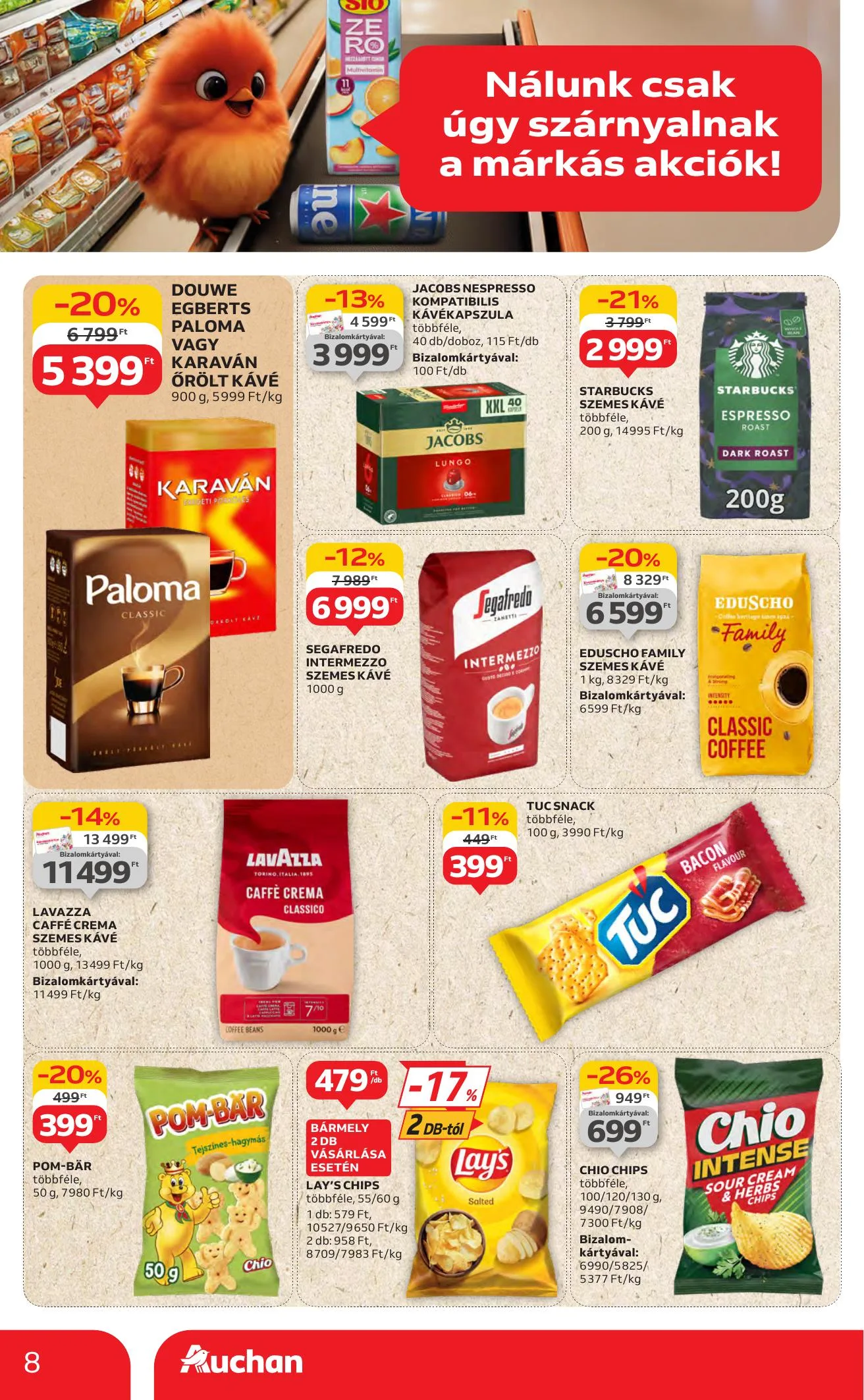 Auchan akciós újság Hipermarket Markas akciók 07.17–07.30 – 8. oldal