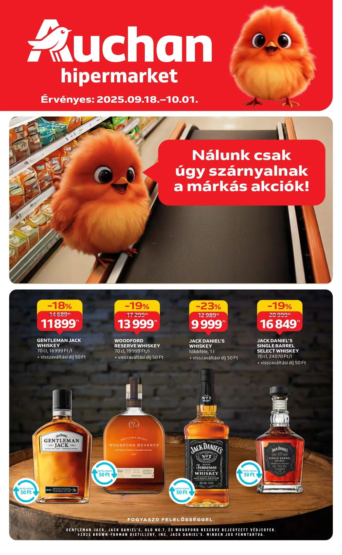 Auchan akciós újság Hipermarket markas akciók 09.18–10.01