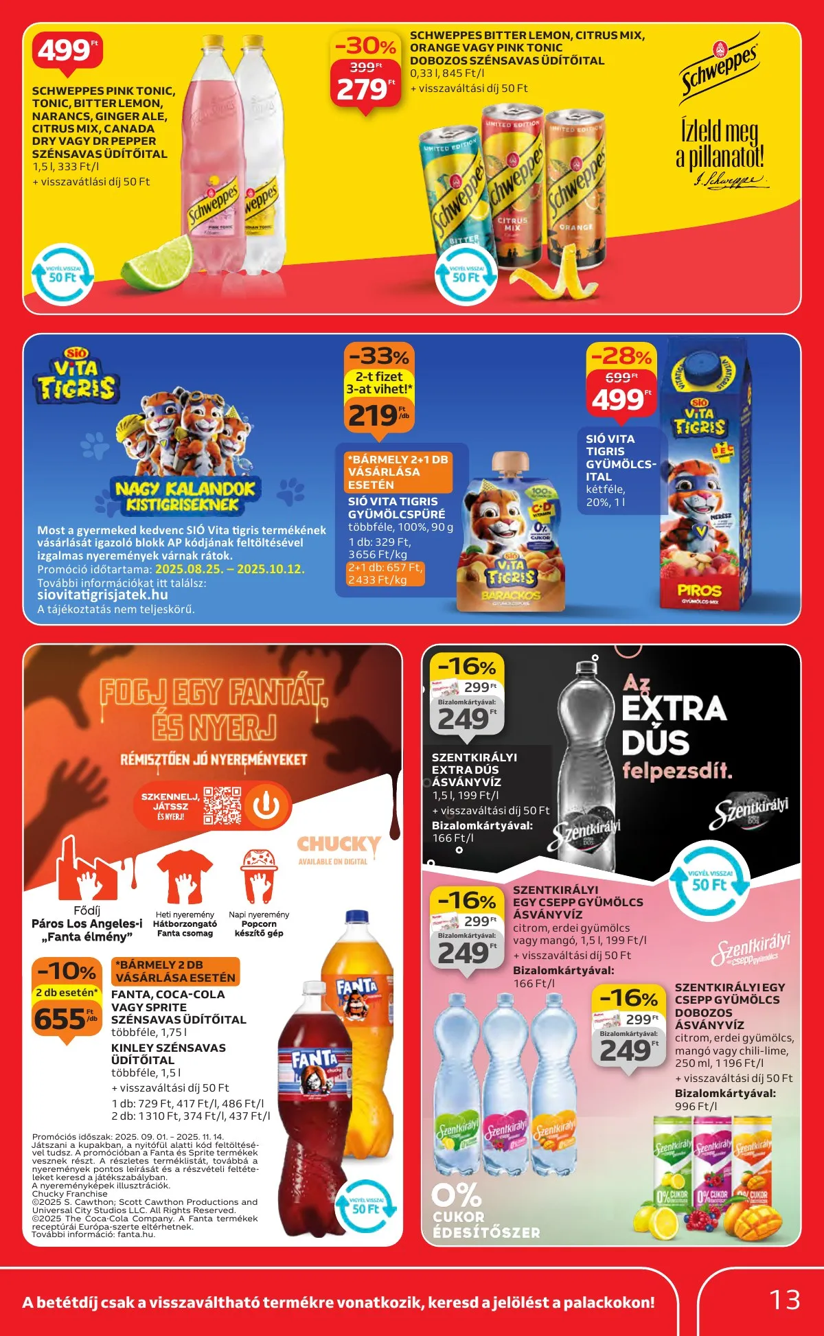 Auchan akciós újság Hipermarket markas akciók 09.18–10.01 – 13. oldal