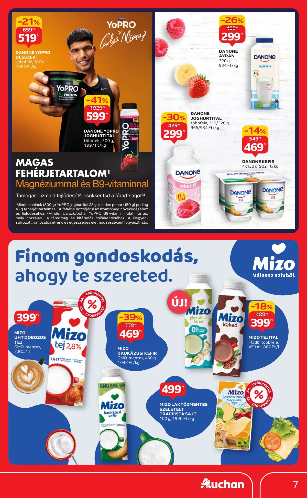 Auchan akciós újság Hipermarket markas akciók 09.18–10.01 – 7. oldal