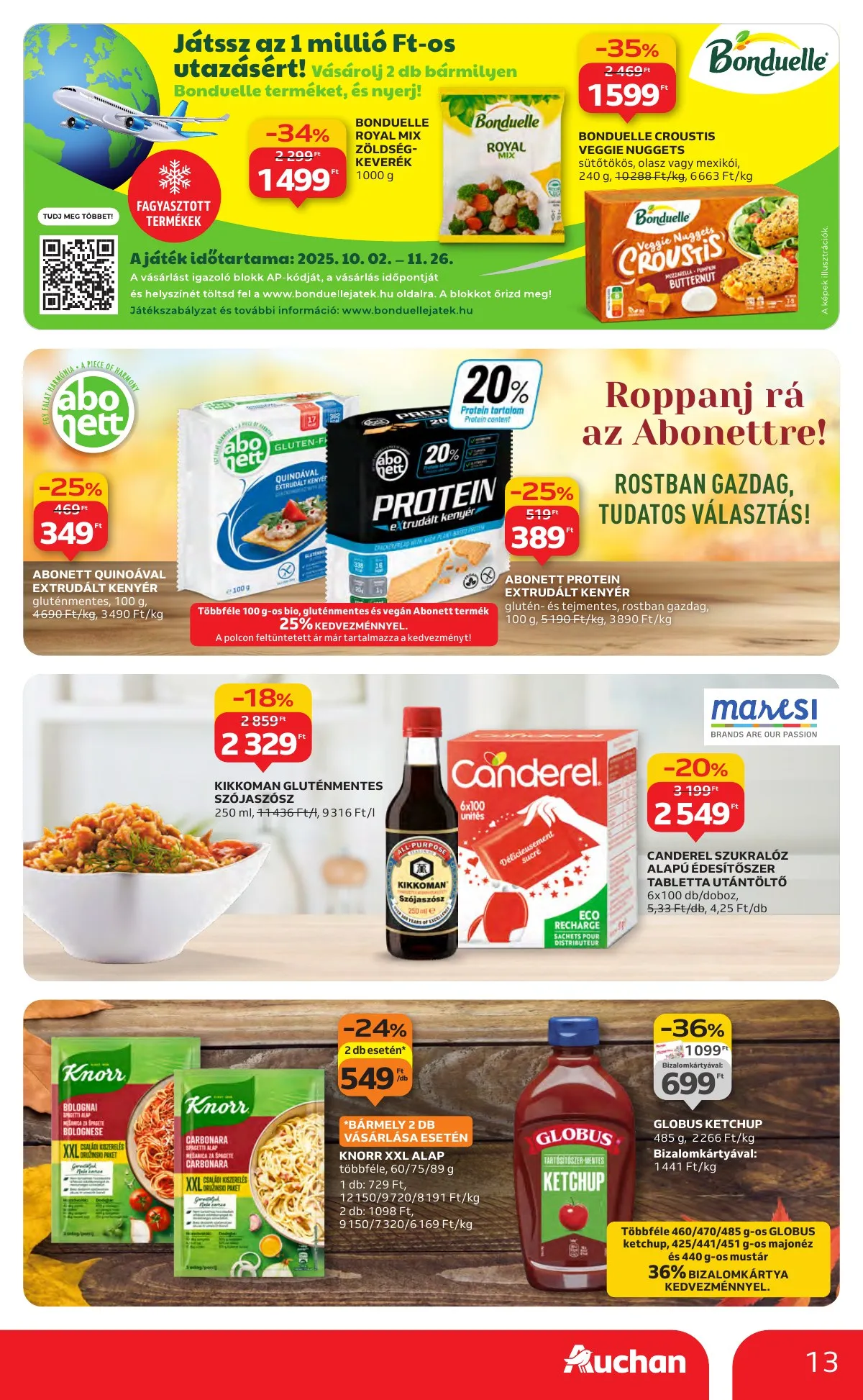 Auchan akciós újság Hipermarket markas 11.06–11.19 – 13. oldal
