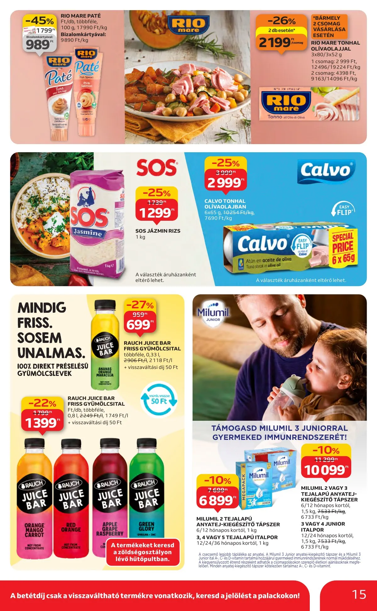 Auchan akciós újság Hipermarket markas 11.06–11.19 – 15. oldal