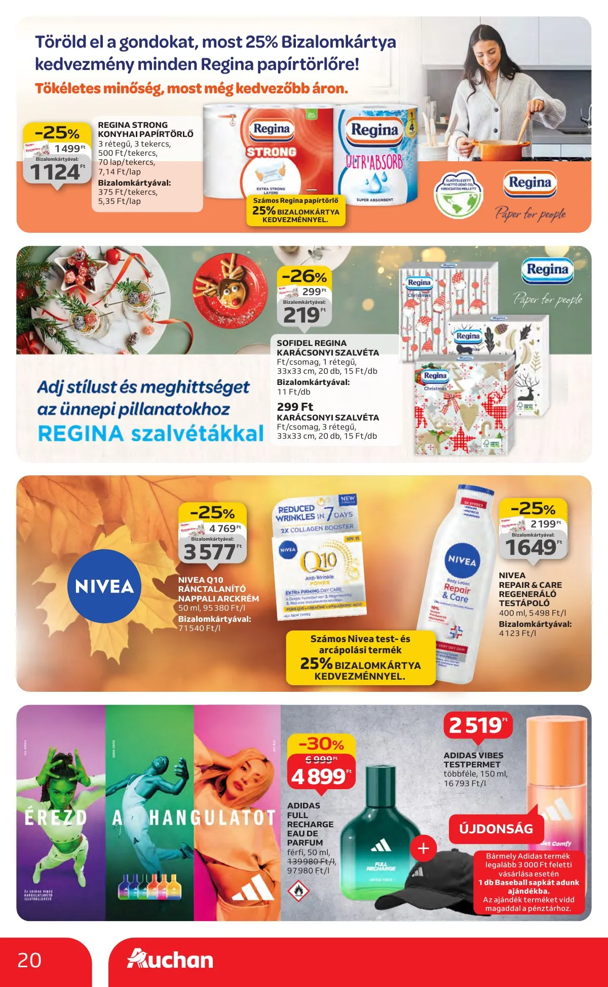 Auchan akciós újság Hipermarket markas 11.06–11.19 – 20. oldal