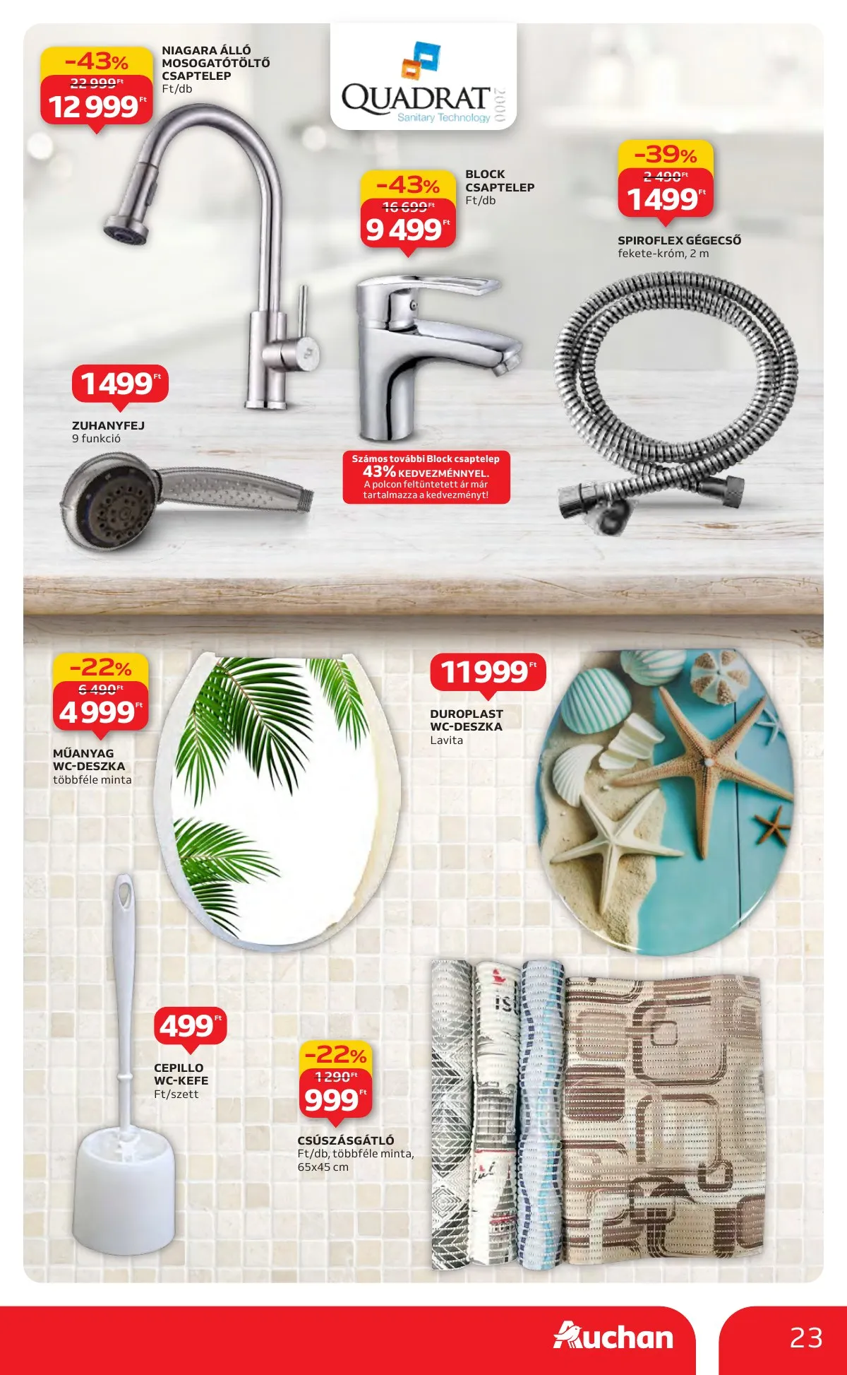 Auchan akciós újság Hipermarket markas 11.06–11.19 – 23. oldal